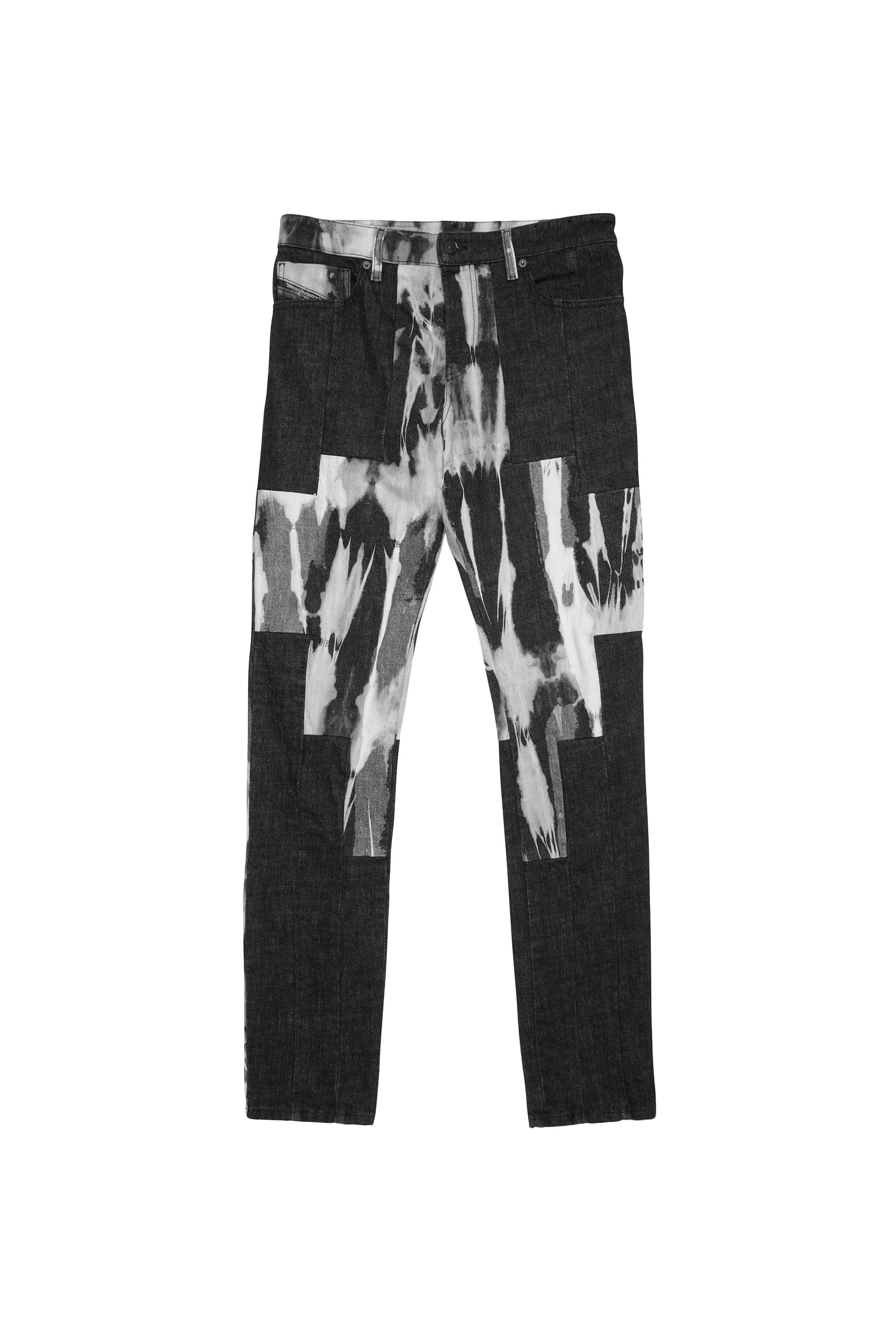 D-Kras 09B35, Schwarz/Dunkelgrau - Jeans
