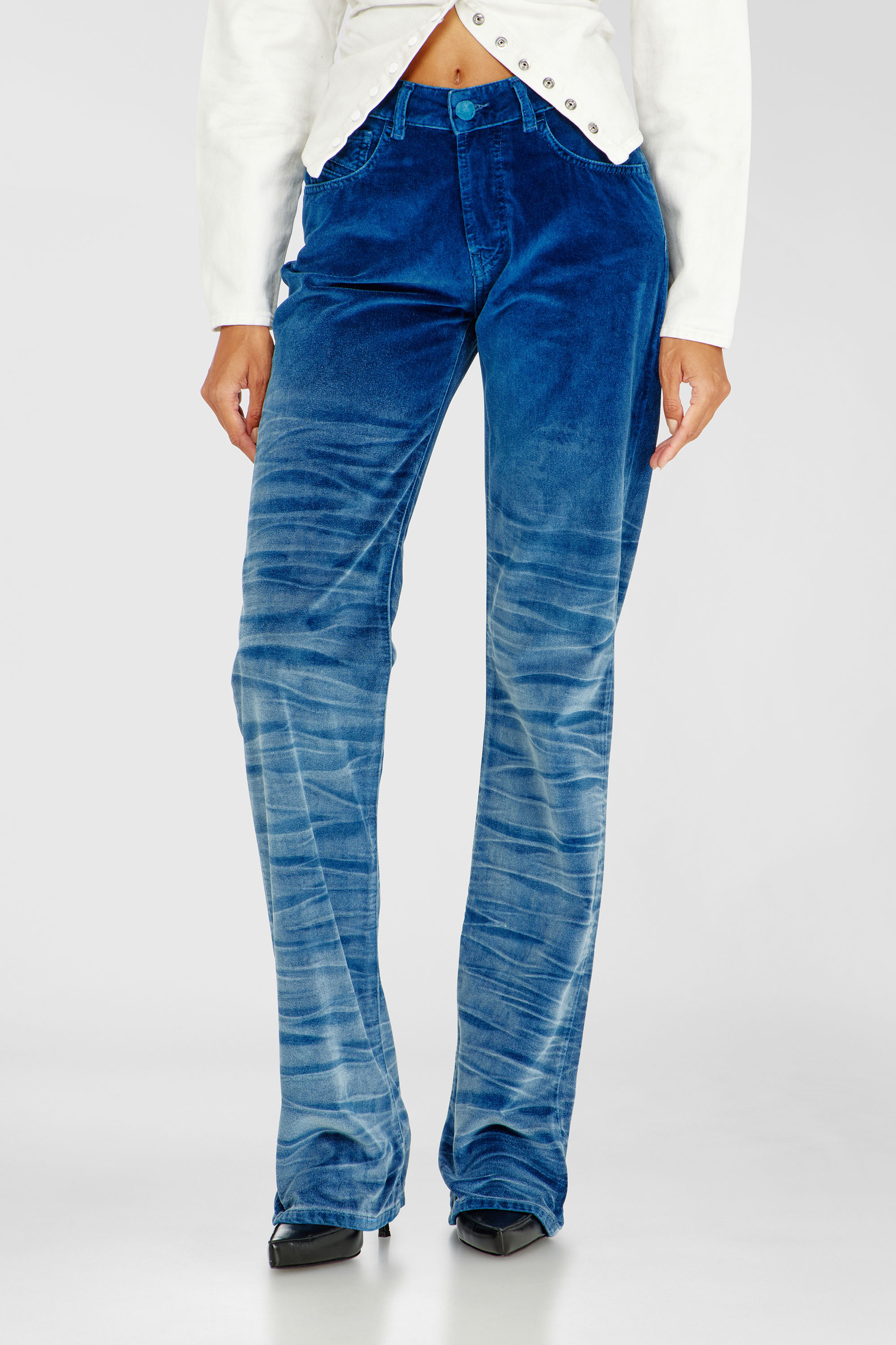 Diesel - Damen Regular Jeans D-Lie 003PF, Dunkelblau - 4
