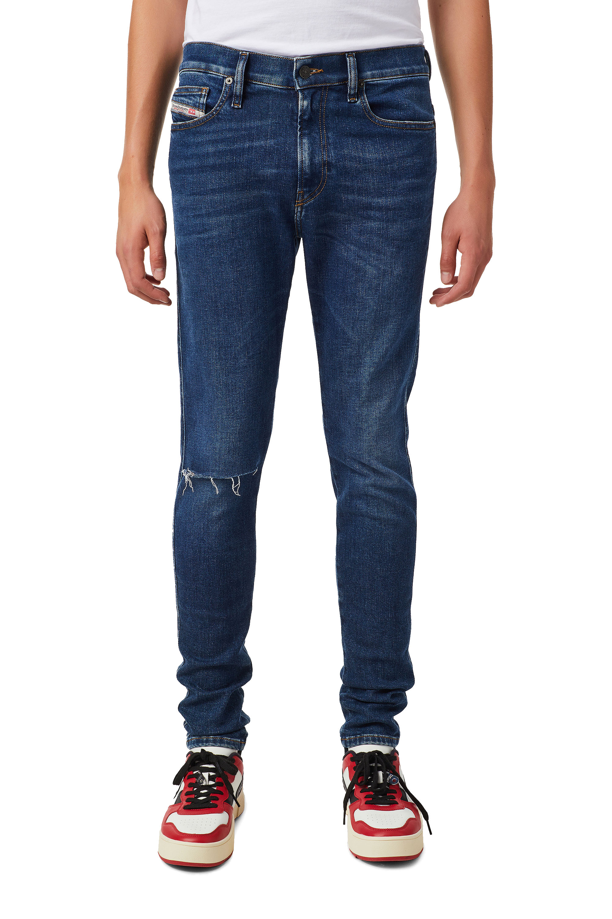 D-Istort 09B31, Dunkelblau - Jeans