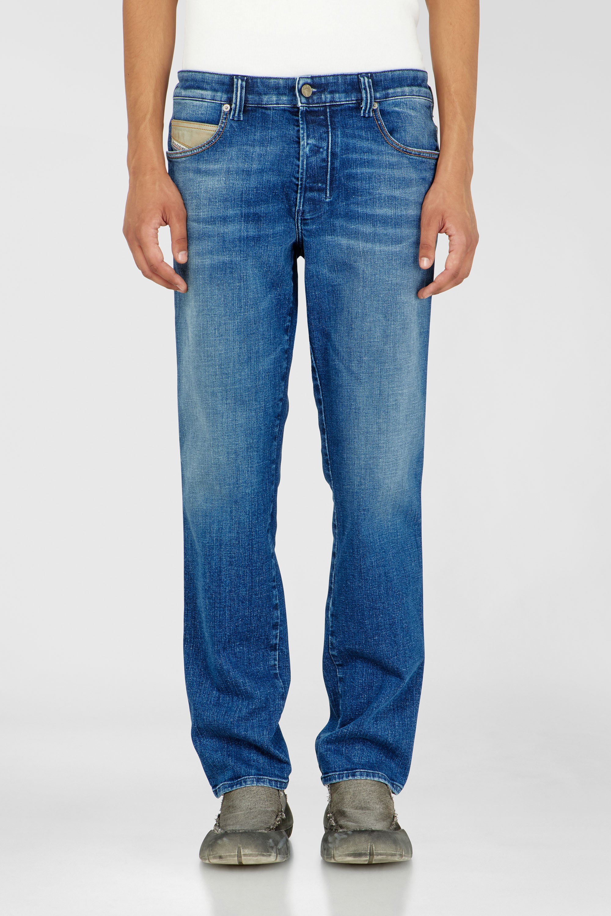 Diesel - Herren Slim Jeans 1993 D-Vyl 09R92, Mittelblau - 1
