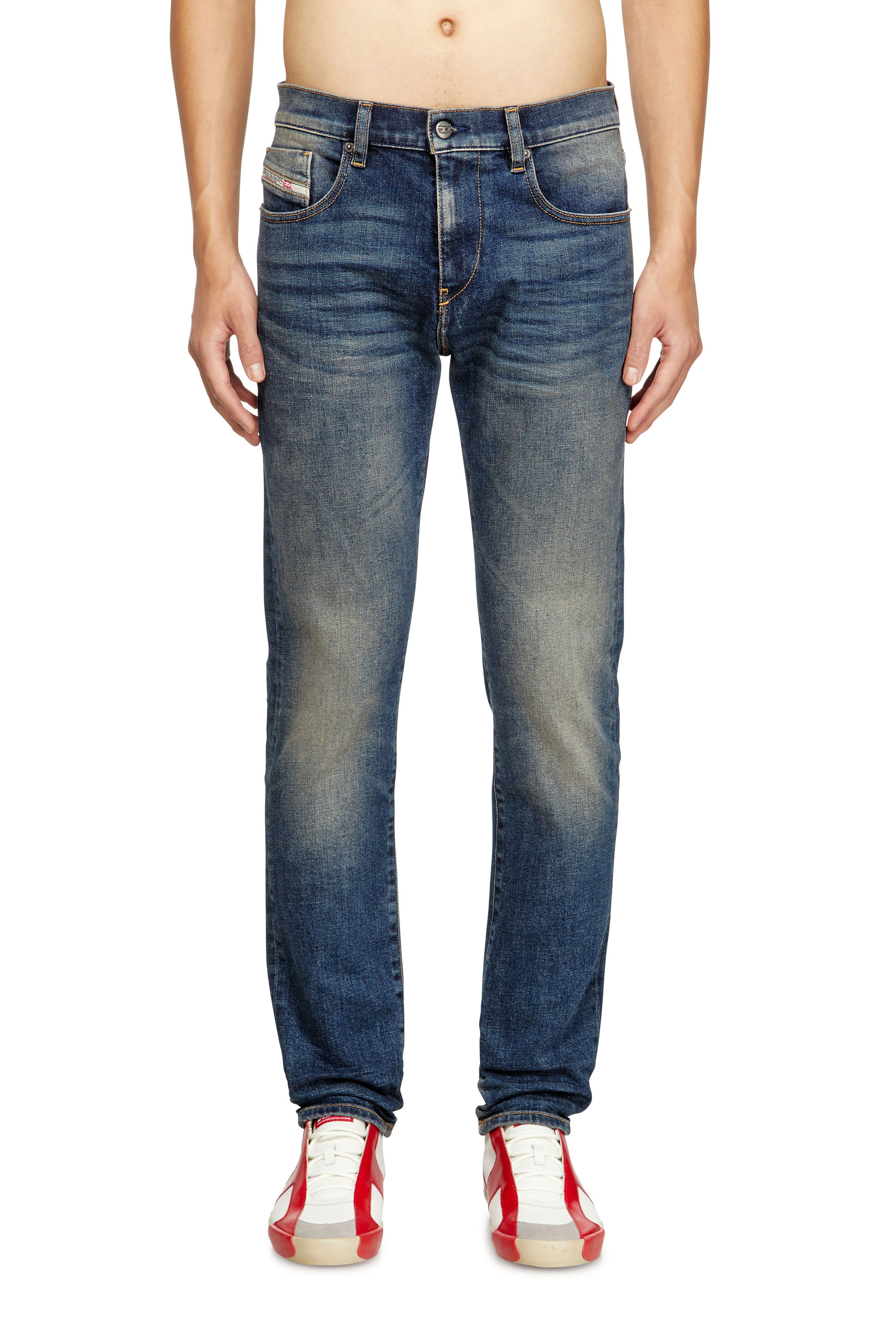 Diesel - Herren Slim Jeans 2019 D-Strukt 09M16, Dunkelblau - 3