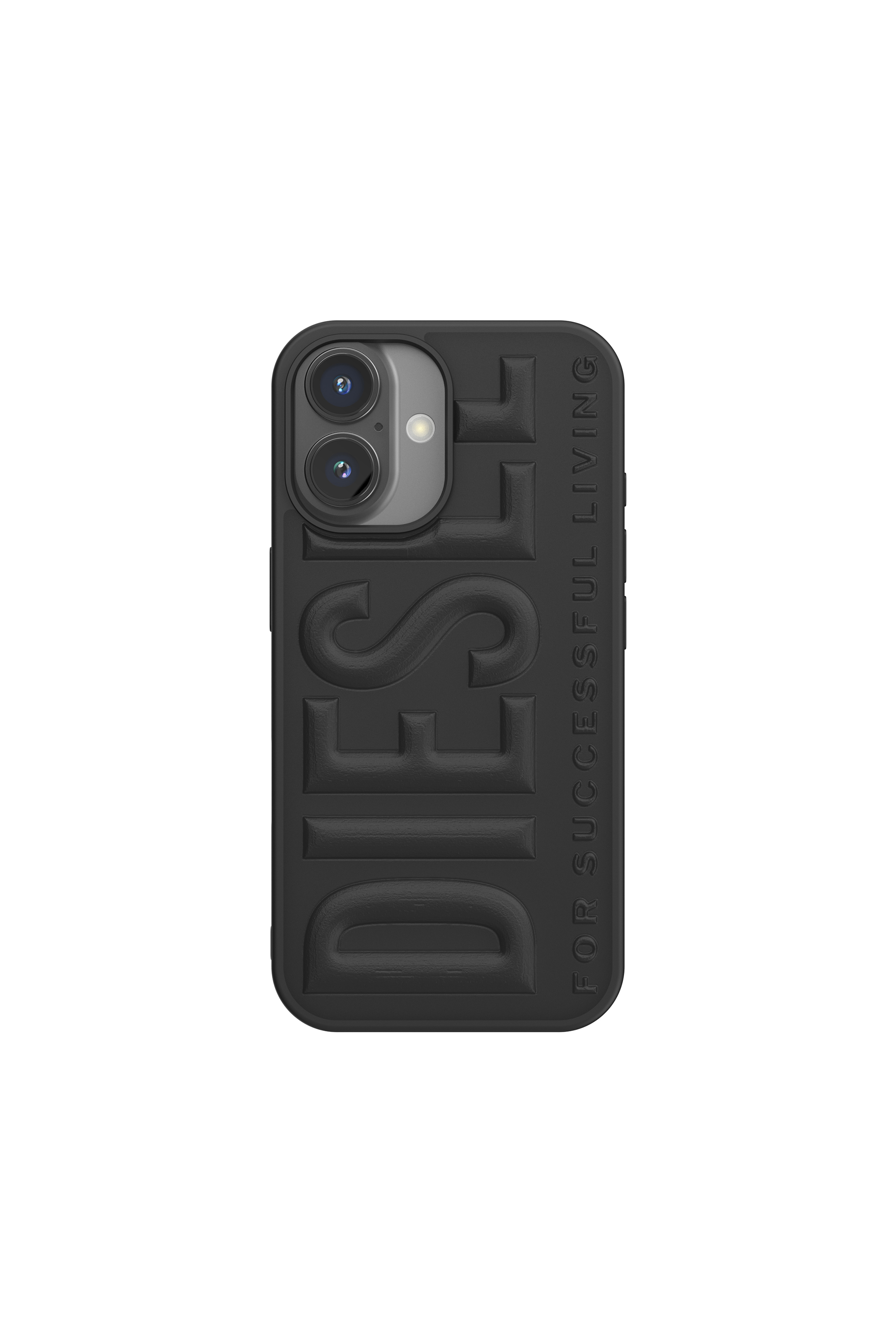 Diesel - 60209  MOULDED CASE, Unisex 3D Biscotto Case for iP 16 in Schwarz - 4