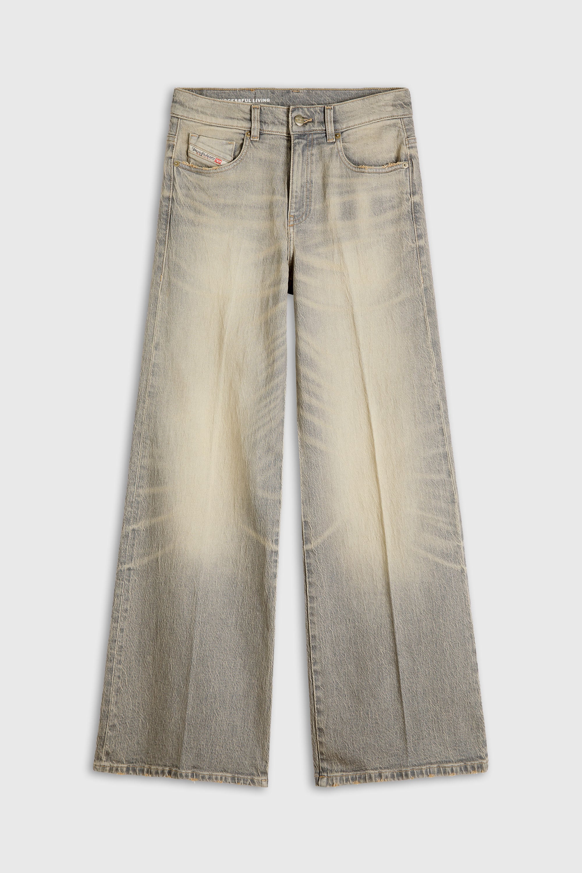 Diesel - Damen Flare Jeans 1978 D-Akemi 0LJDV, Grau - 2