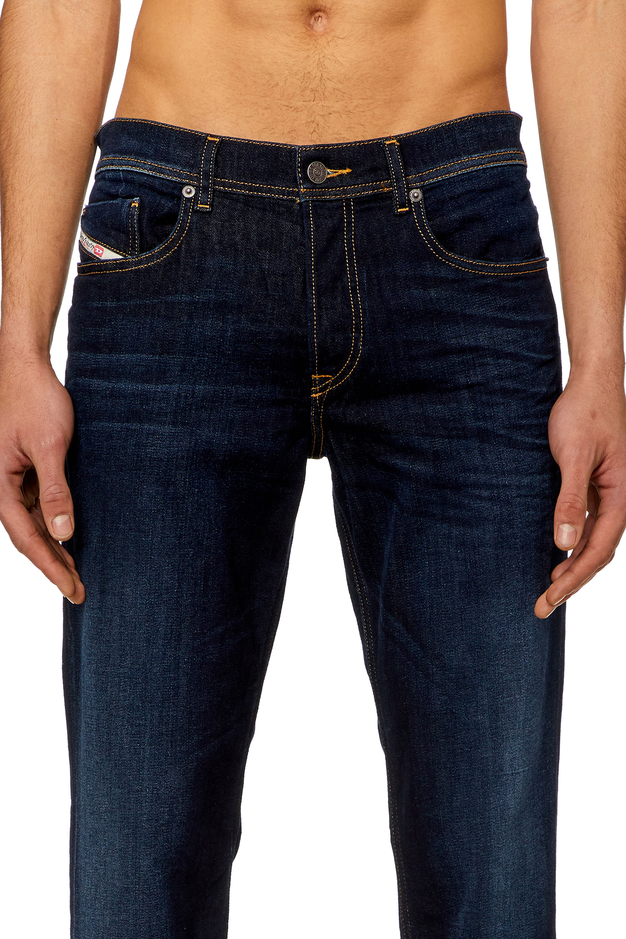 Diesel - Tapered Jeans 2023 D-Finitive 009ZS, Dunkelblau - Image 4