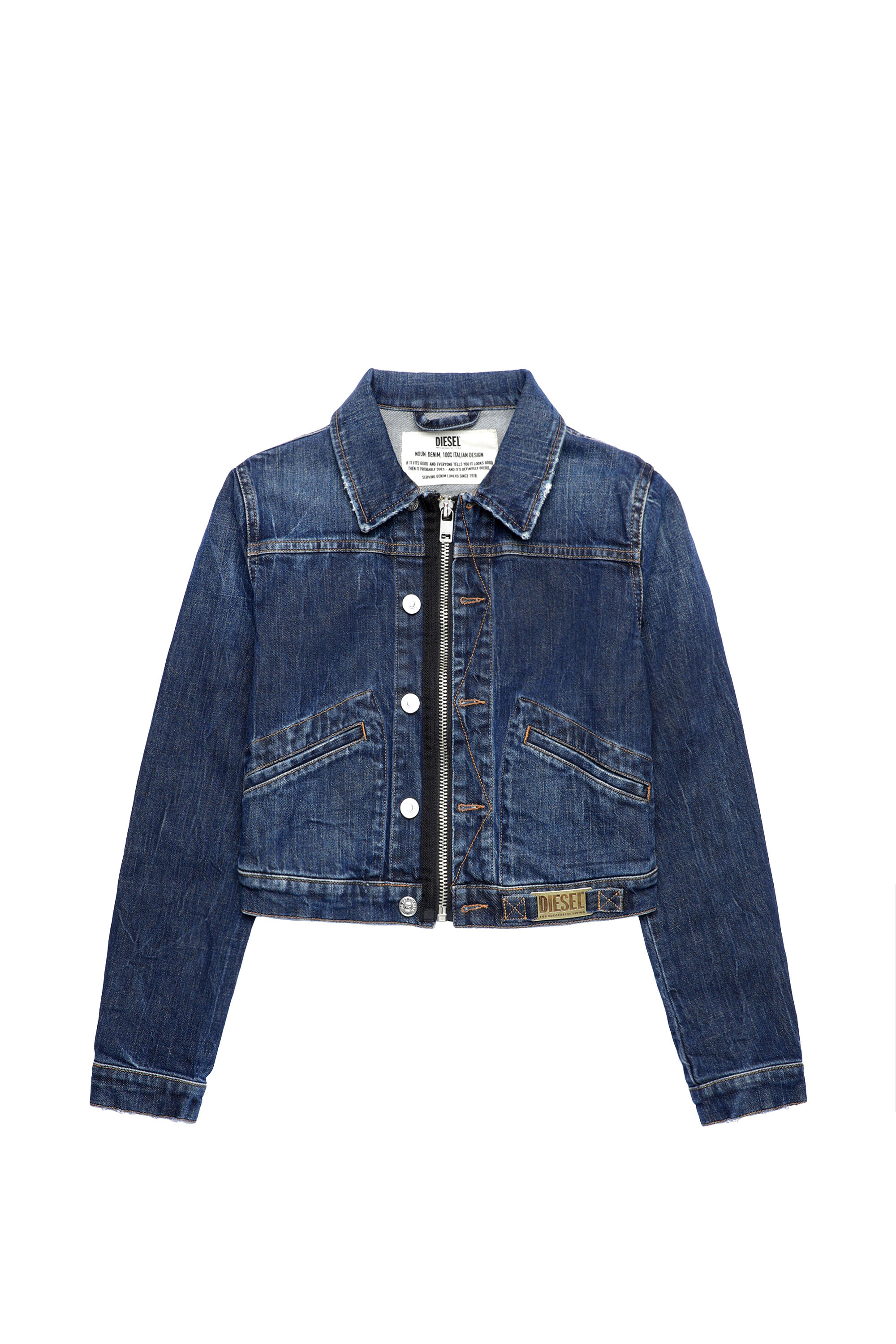 DE-BLONDY, Dunkelblau - Denim jacken