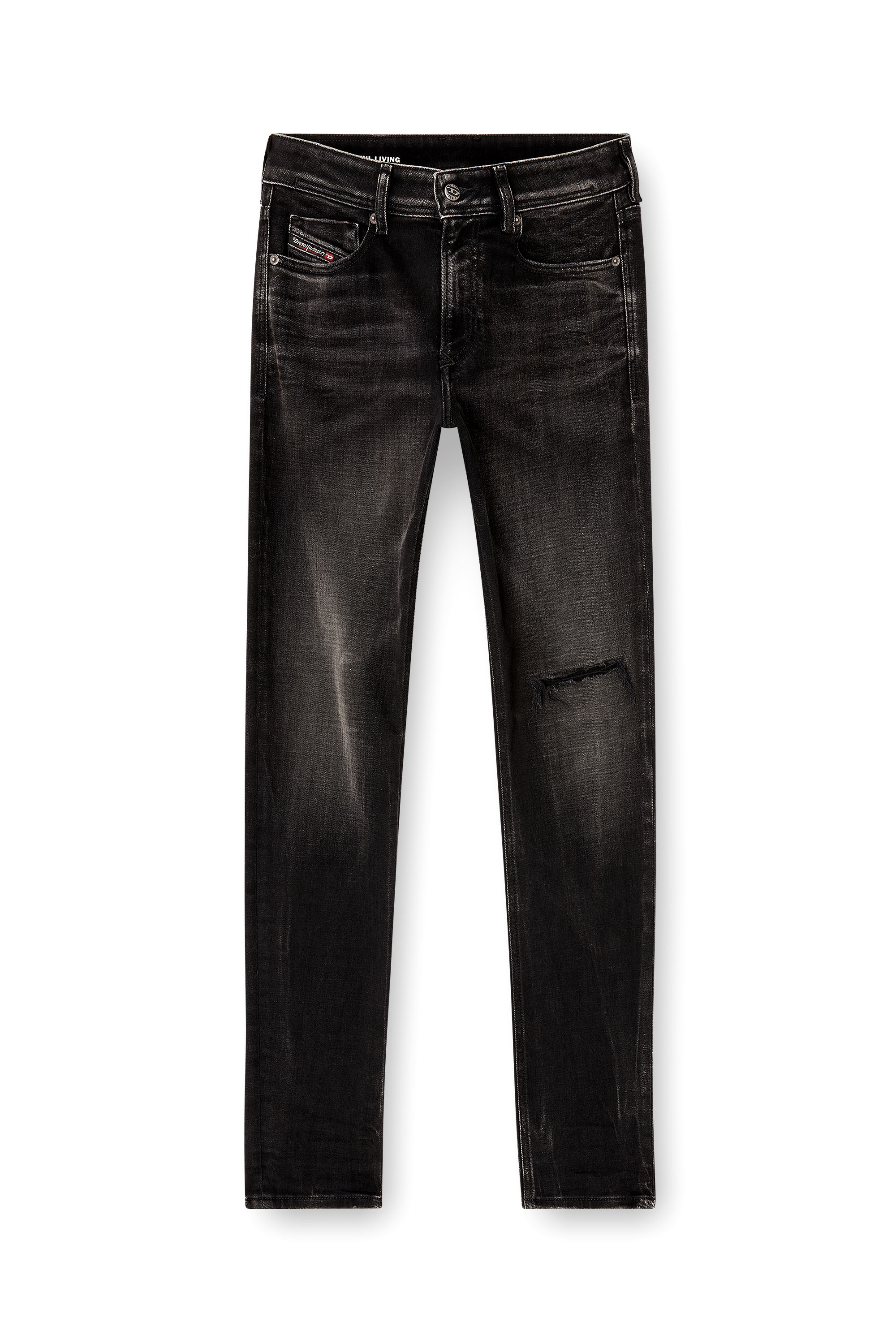 Skinny Jeans 1979 Sleenker 09N19, Schwarz/Dunkelgrau Diesel - Herren Skinny Jeans 1979 Sleenker 09N19, Schwarz/Dunkelgrau - 2