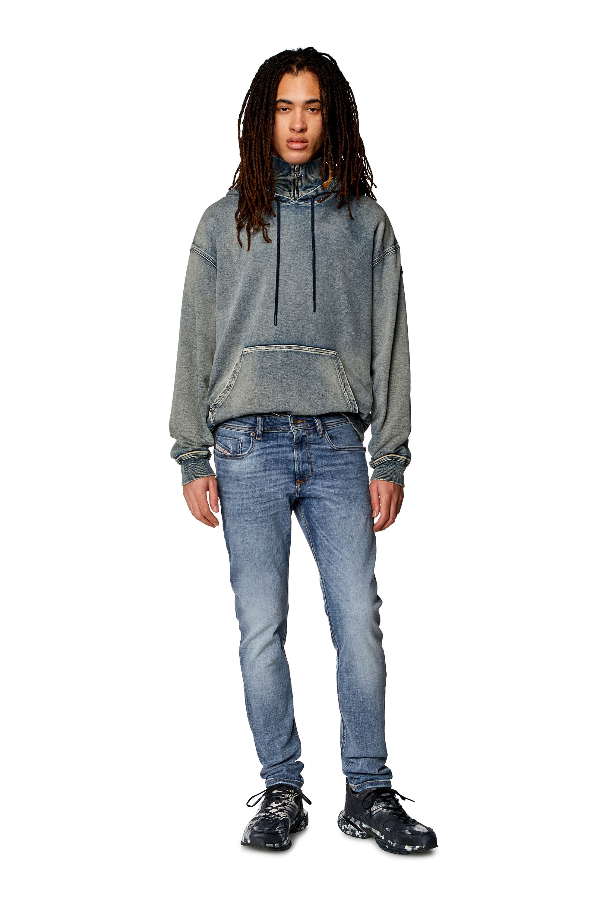 Diesel - Skinny Jeans 1979 Sleenker 0PFAW, Medium blue - Image 4