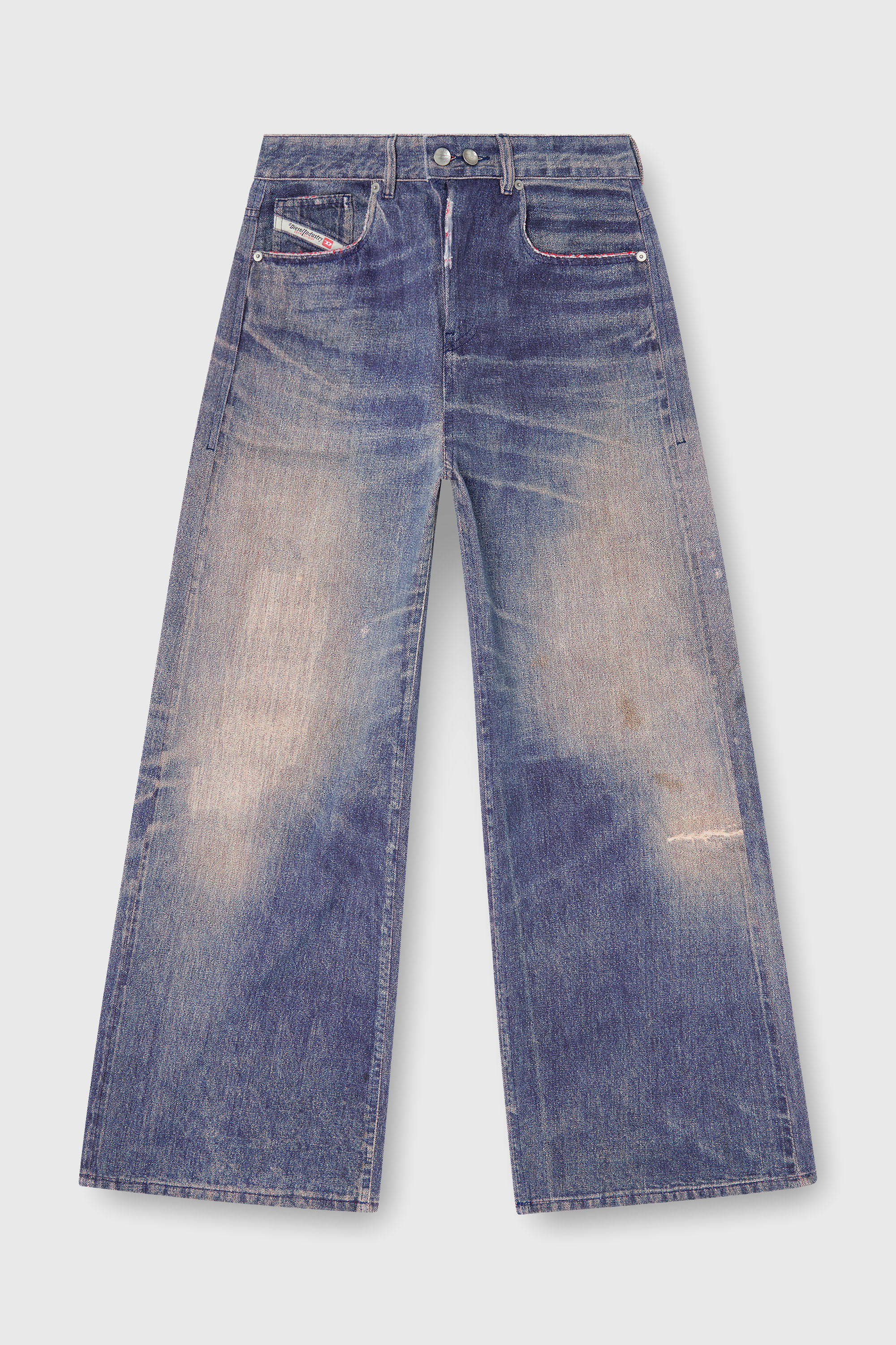 Diesel - Damen Relaxed Jeans 1996 D-Sire 09P95, Dunkelblau - 2