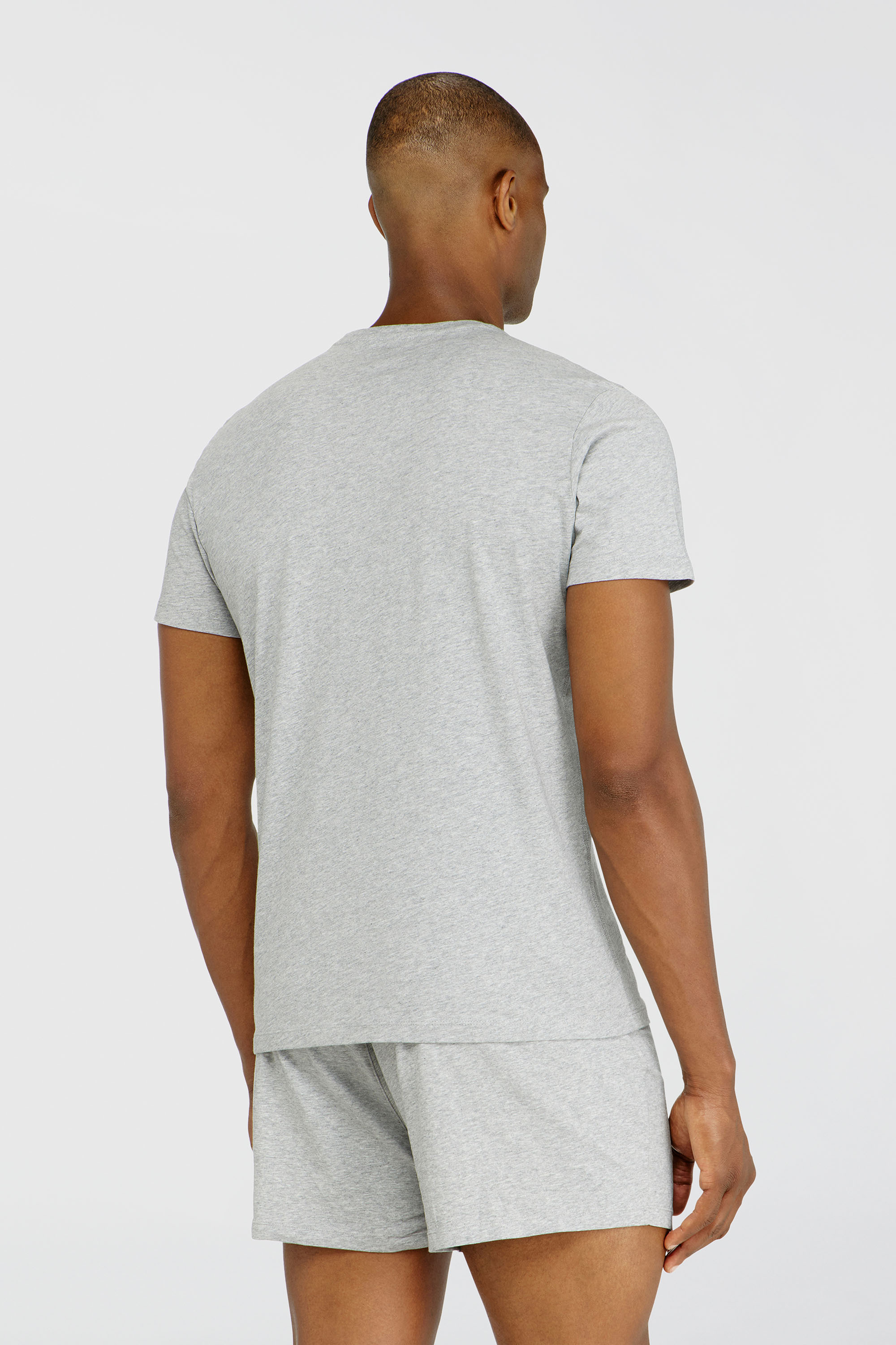 Diesel - RANDAL-D-CORE-3PACK, Herren Set aus 3 T-Shirts aus Baumwolle in Weiss/Grau - 4