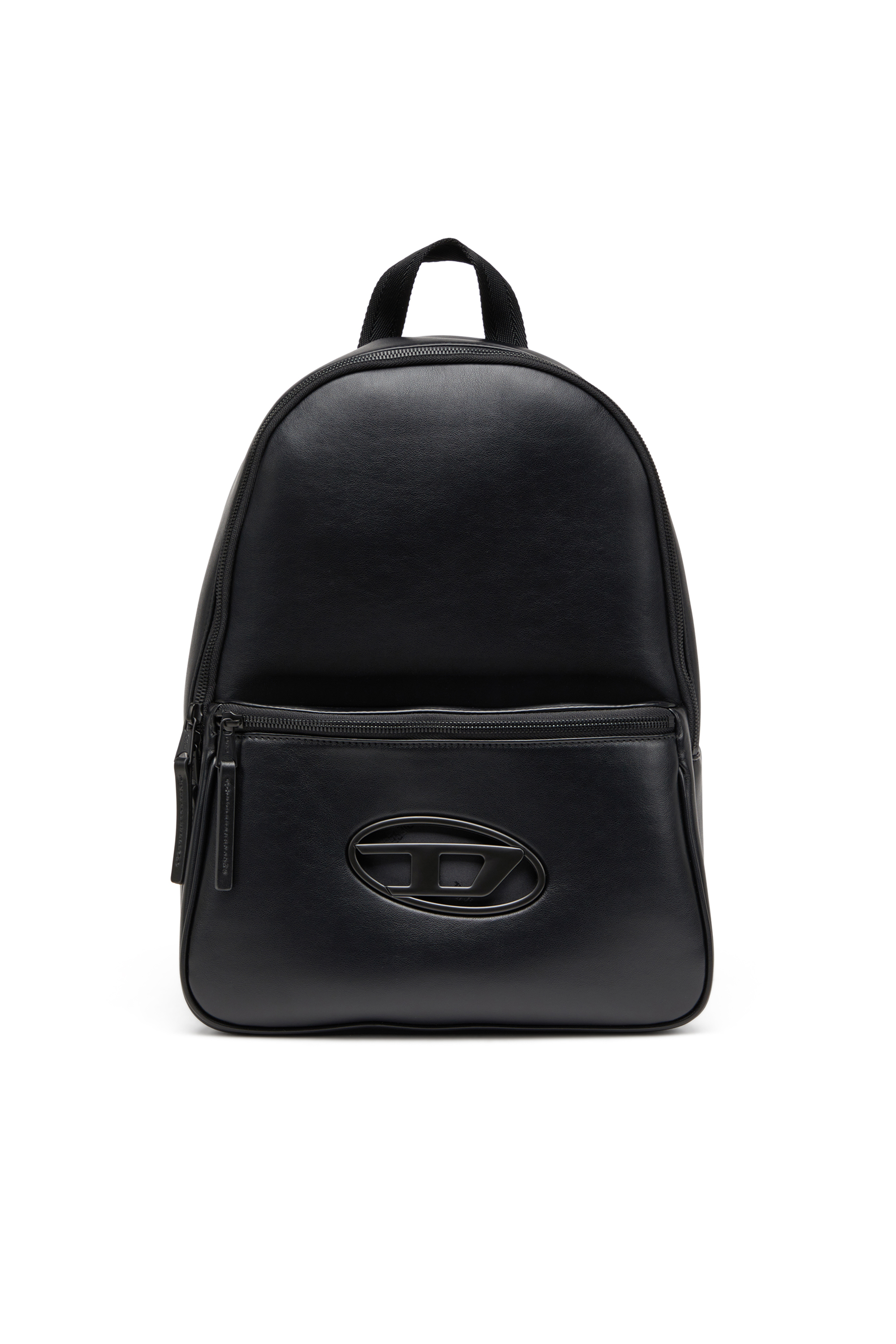 Diesel - HOLI-D BACKPACK M, Unisex Rucksack aus Neopren und PU in Schwarz - 1