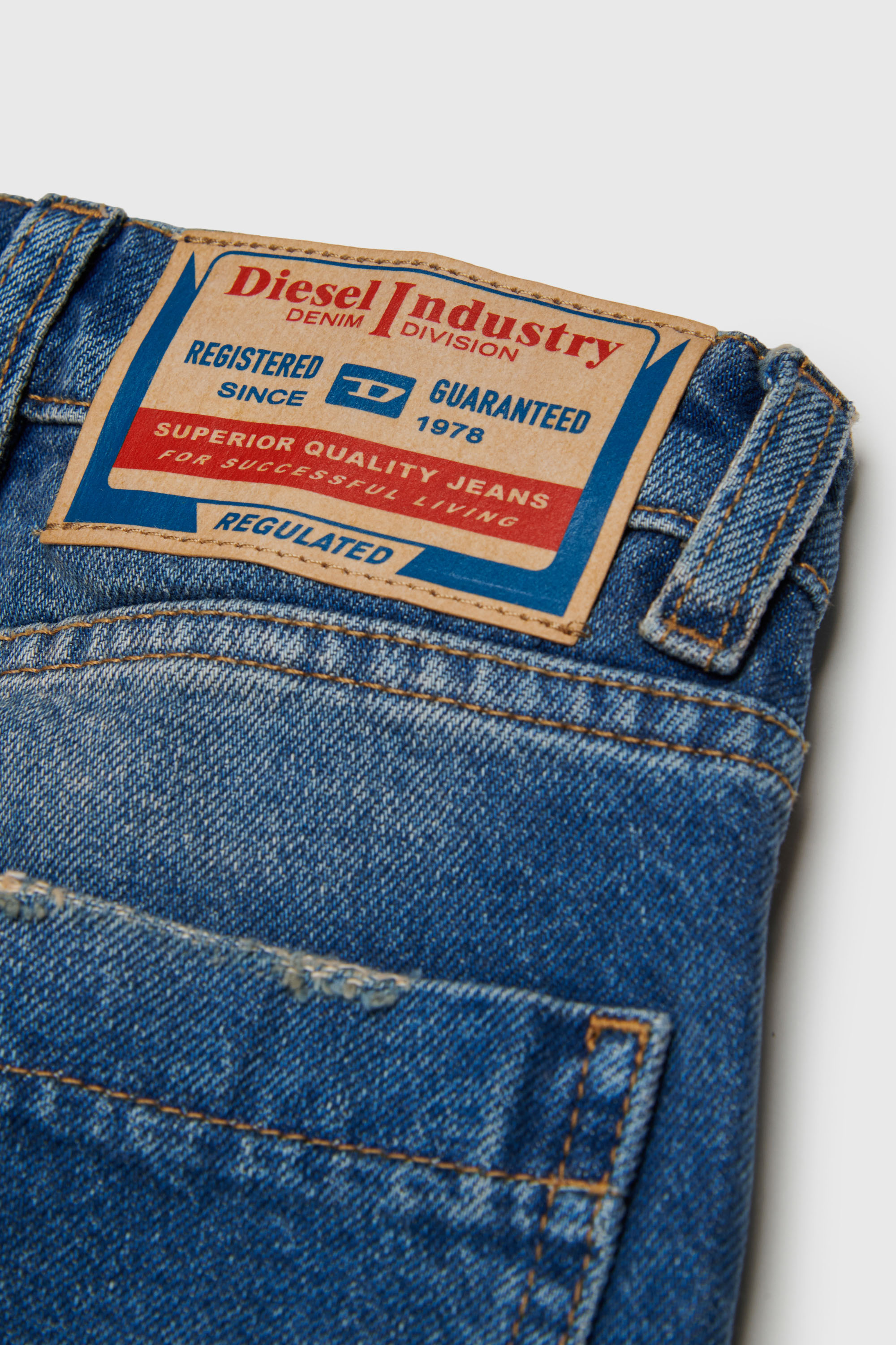 Diesel - Damen D-ARGJX-CARGO-S-J, Mittelblau - 4