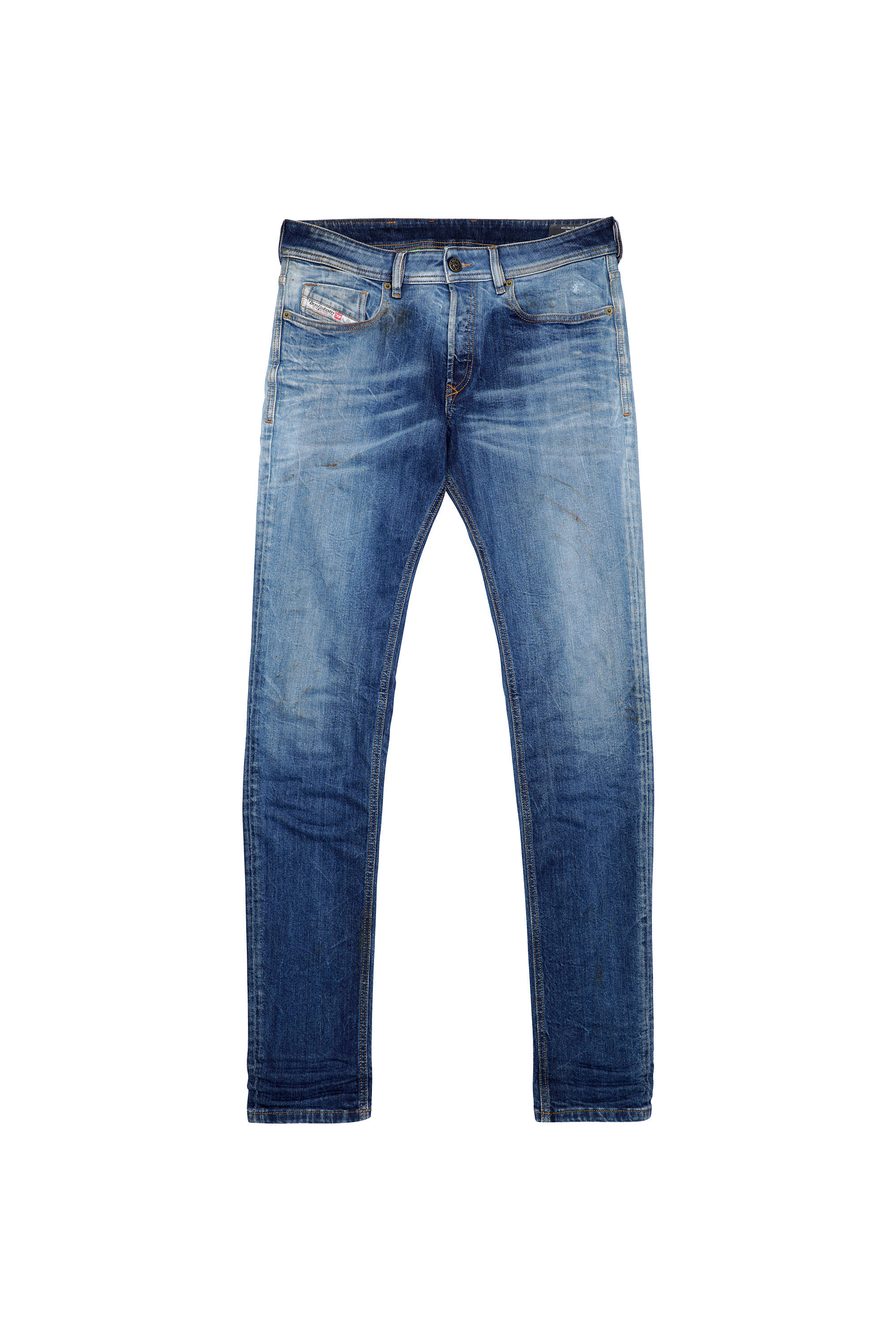 Sleenker 069XC, Mittelblau - Jeans