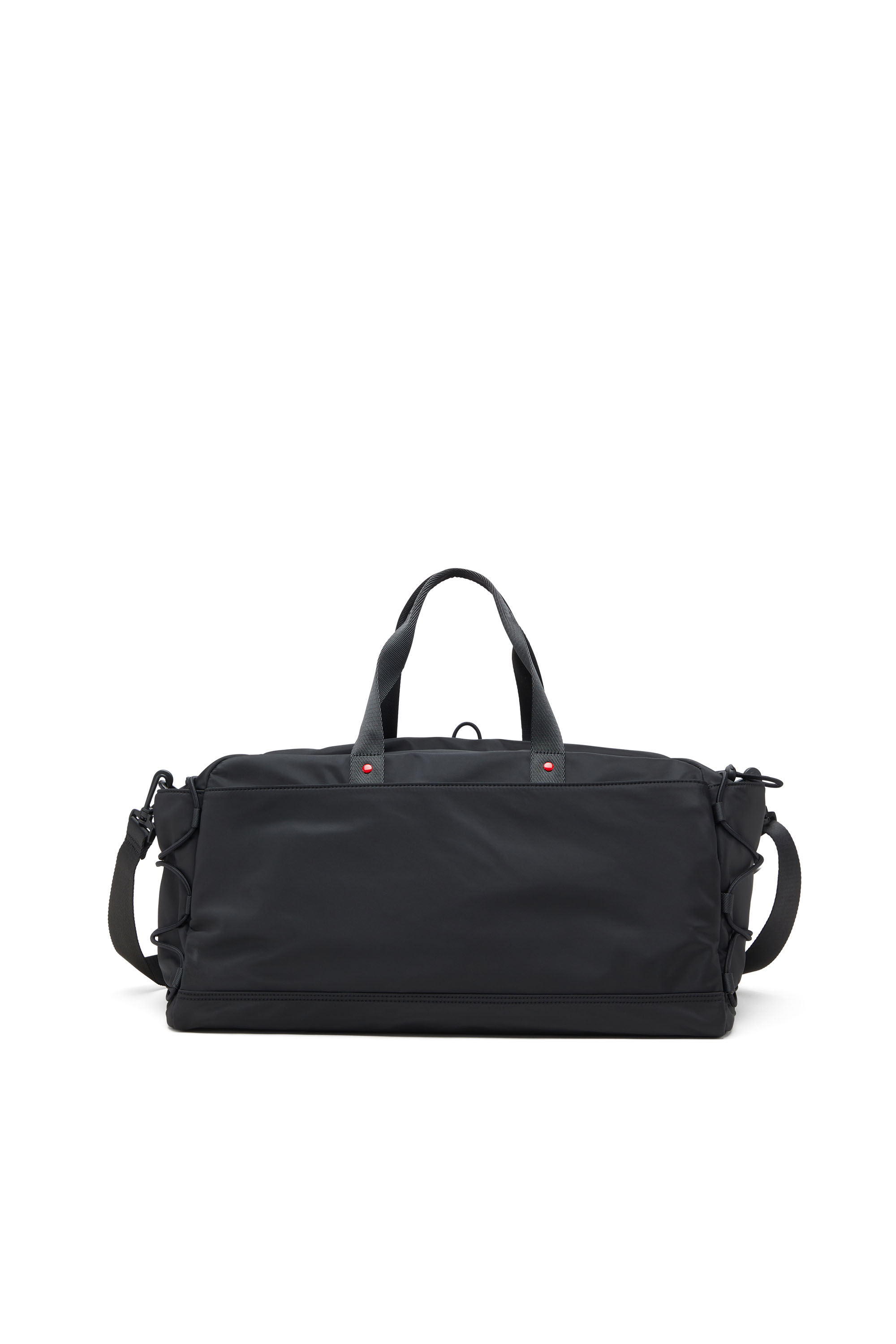 Diesel - TECH-D DUFFLE X, Unisex Tech-D-Seesack aus Nylon mit Oval D-Stickerei in Schwarz - 2