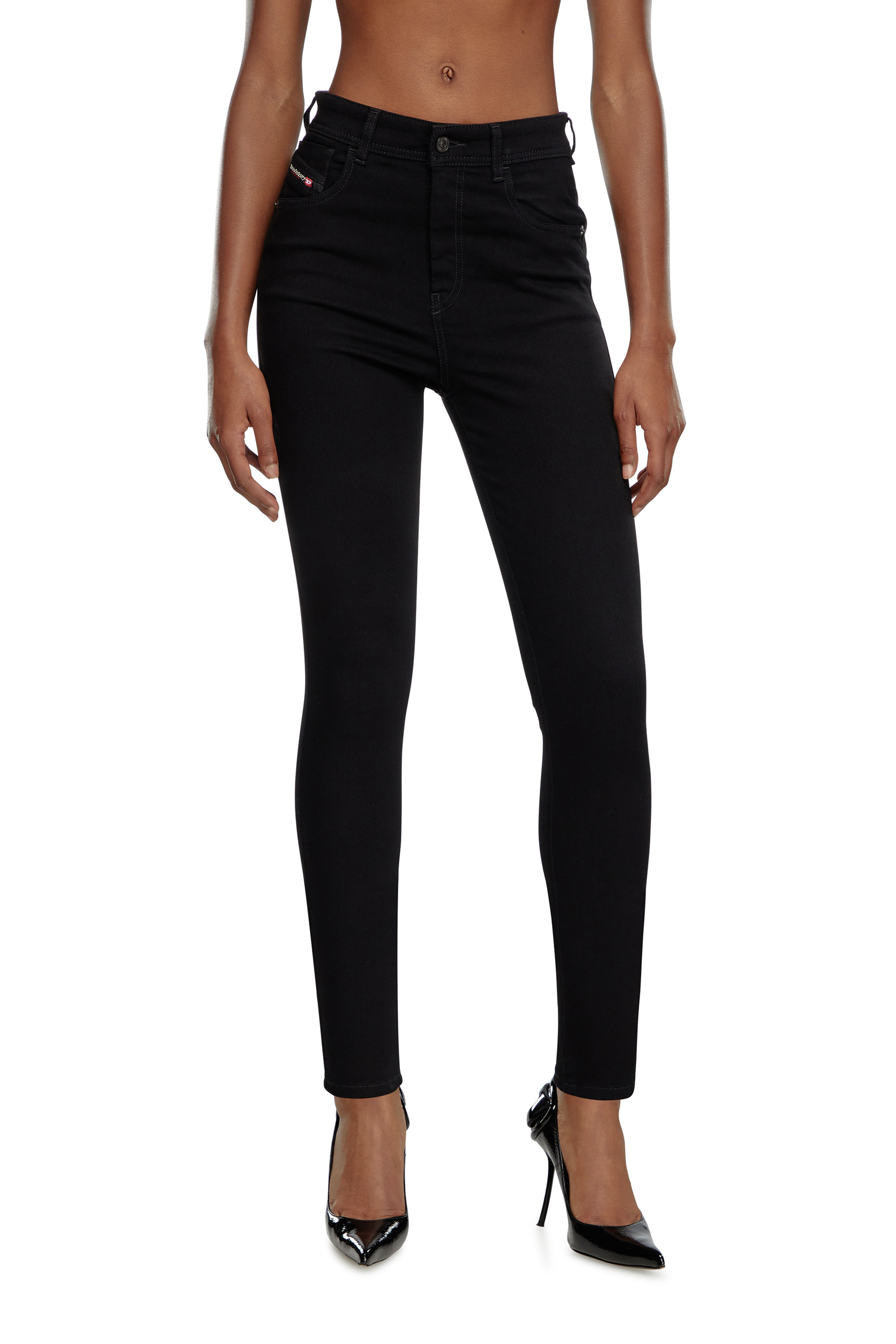 Skinny Jeans 1984 Slandy-High 069EF, Schwarz/Dunkelgrau Diesel - Damen Skinny Jeans 1984 Slandy-High 069EF, Schwarz/Dunkelgrau - 3