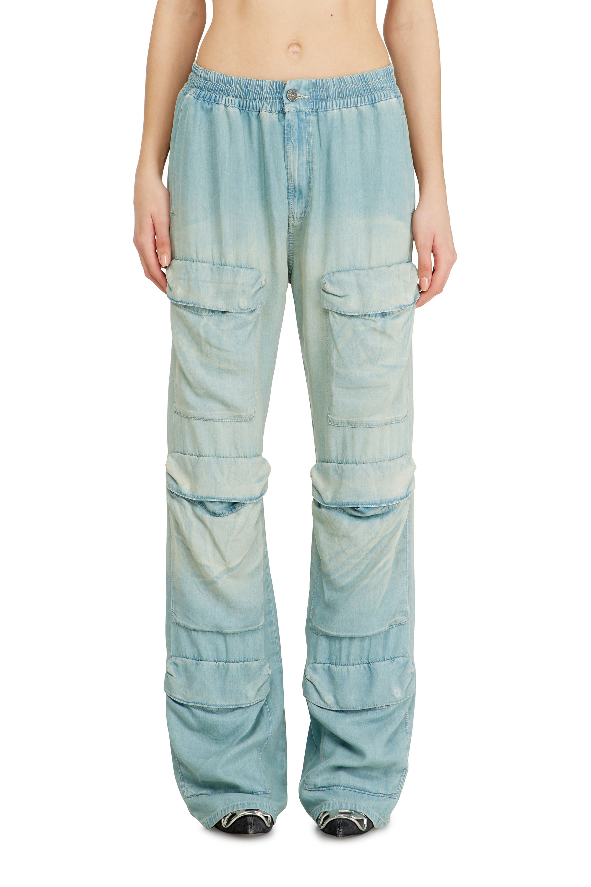 Diesel - Damen Regular Jeans D-Pocky 0ADCF, null - 3