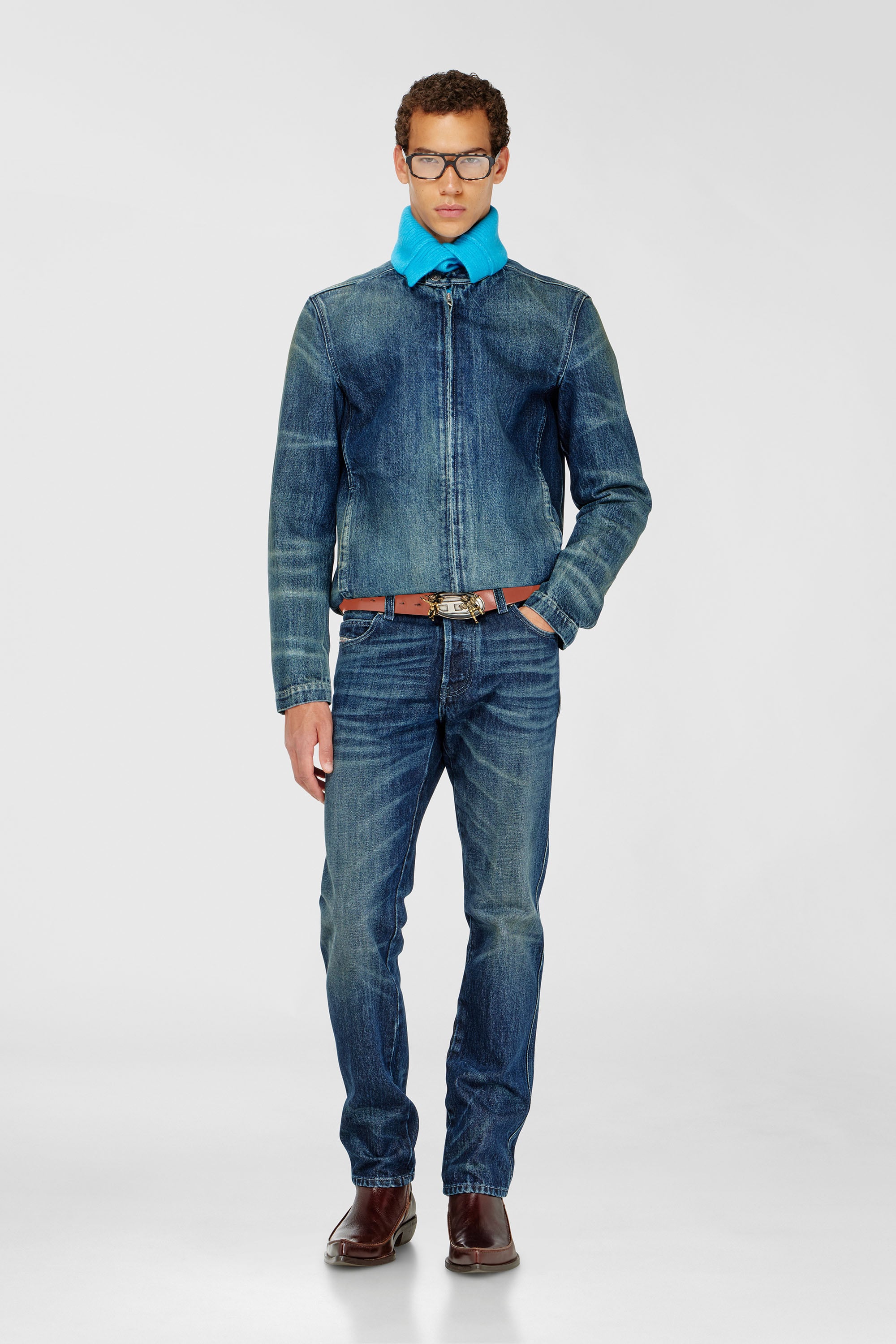 Diesel - Herren Slim Jeans 1993 D-Vyl 007FZ, Dunkelblau - 2