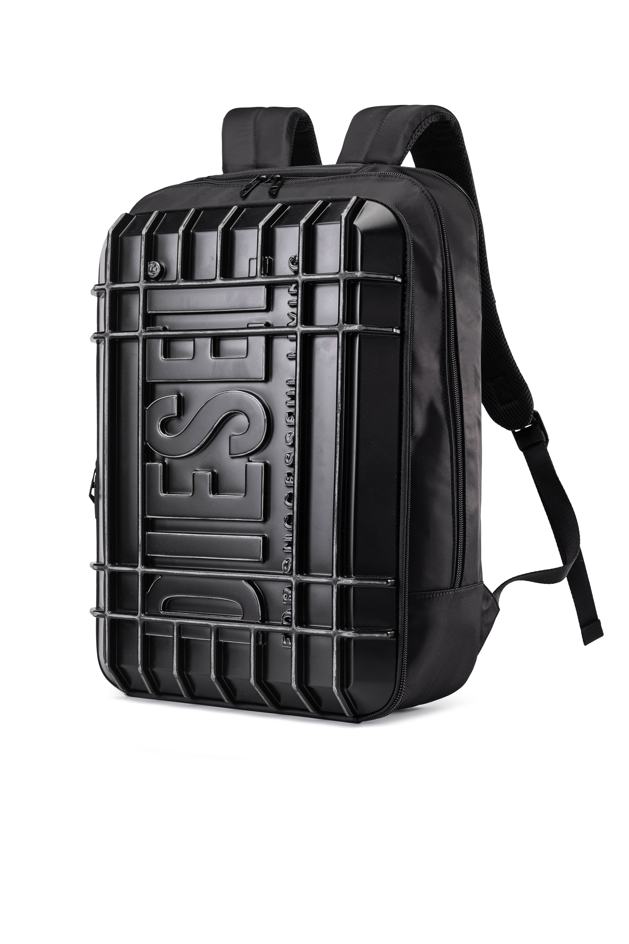 Diesel - DIESEL PC STRONG IMAGE BACKPACK- DSB005, Unisex Robuster Reiserucksack in Schwarz - 4