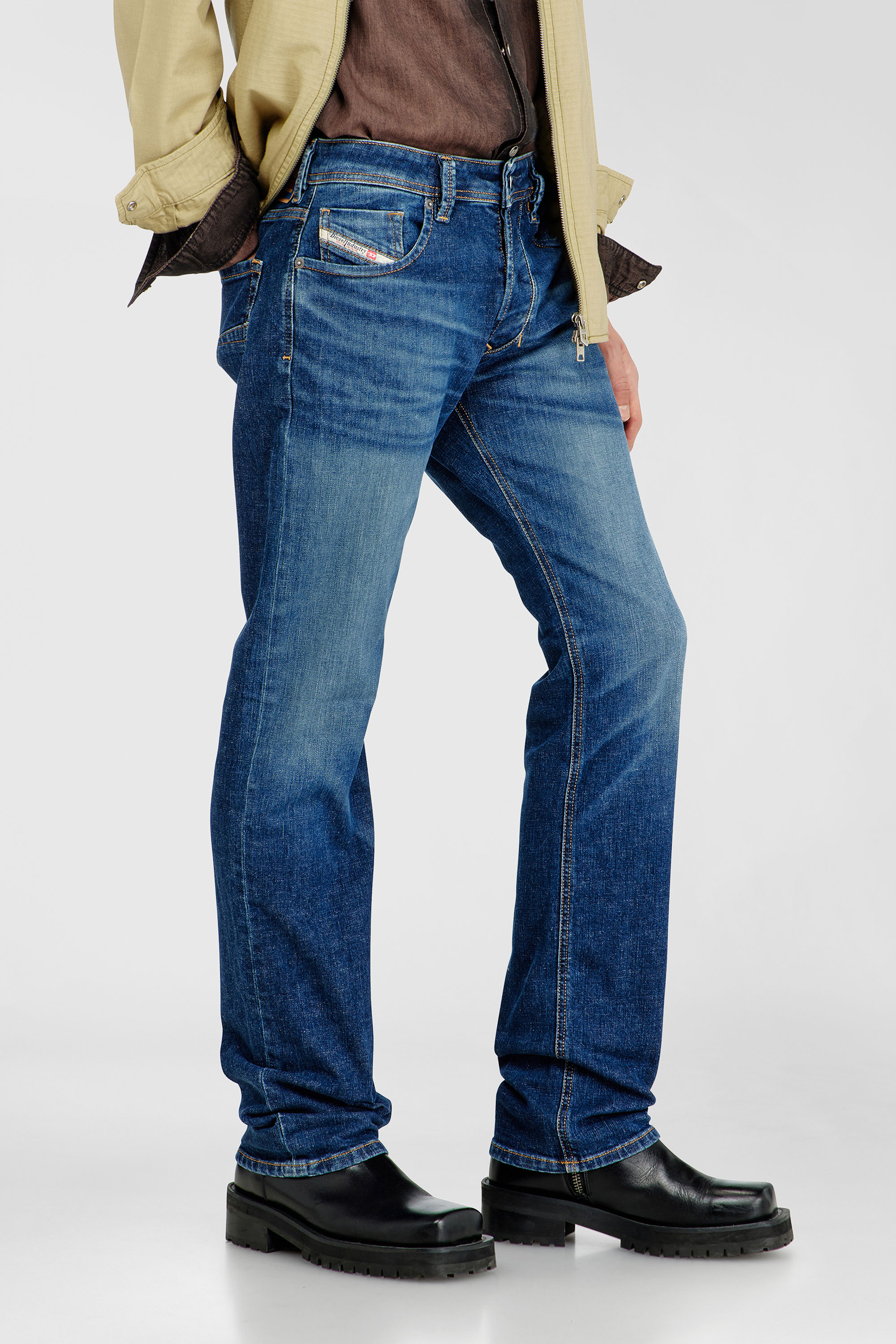 Diesel - Herren Regular Jeans 1985 Larkee 09J47, Dunkelblau - 7