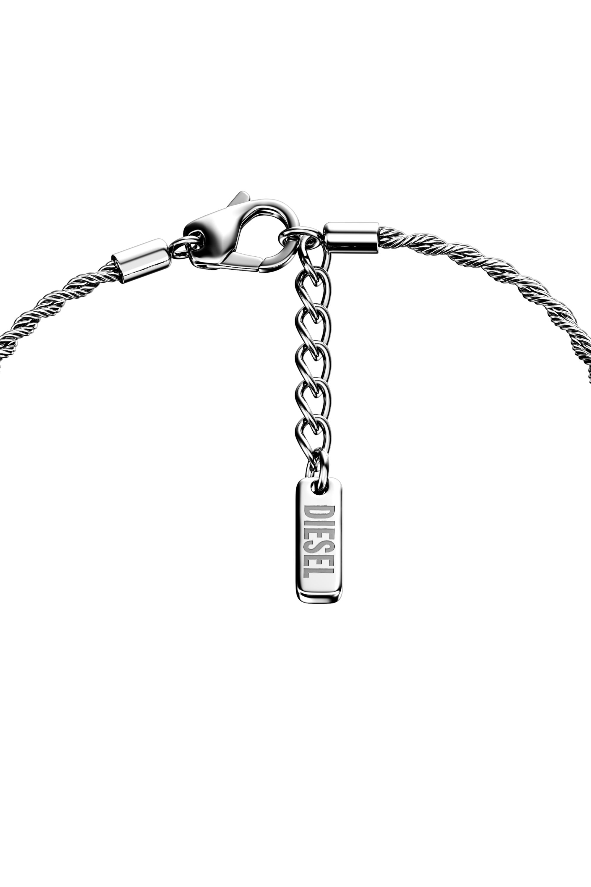 Diesel - DX1725040, Unisex ID-Armband aus Edelstahl in Silber - 2
