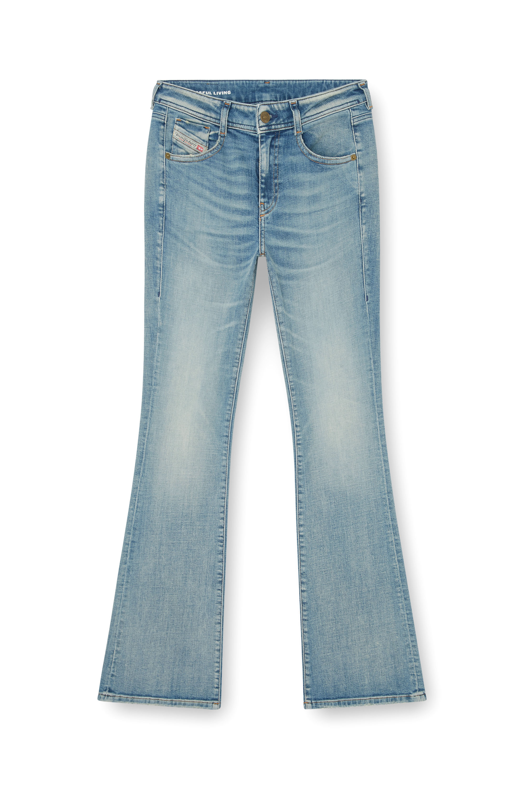 Diesel - Damen Bootcut Jeans 1969 D-Ebbey 09P42, Hellblau - 3