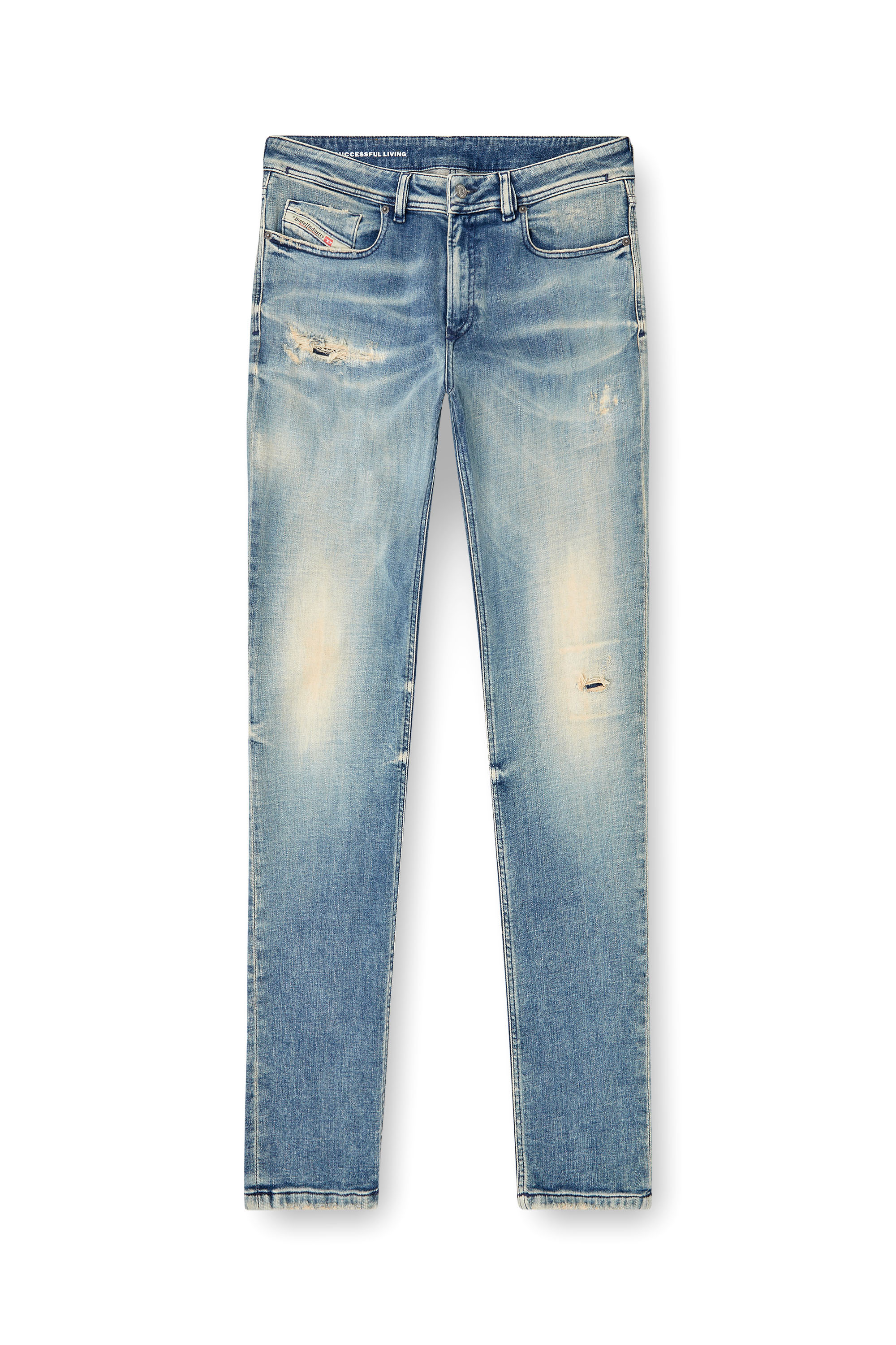 Diesel - Herren Skinny Jeans 1979 Sleenker 09K58, Hellblau - 3