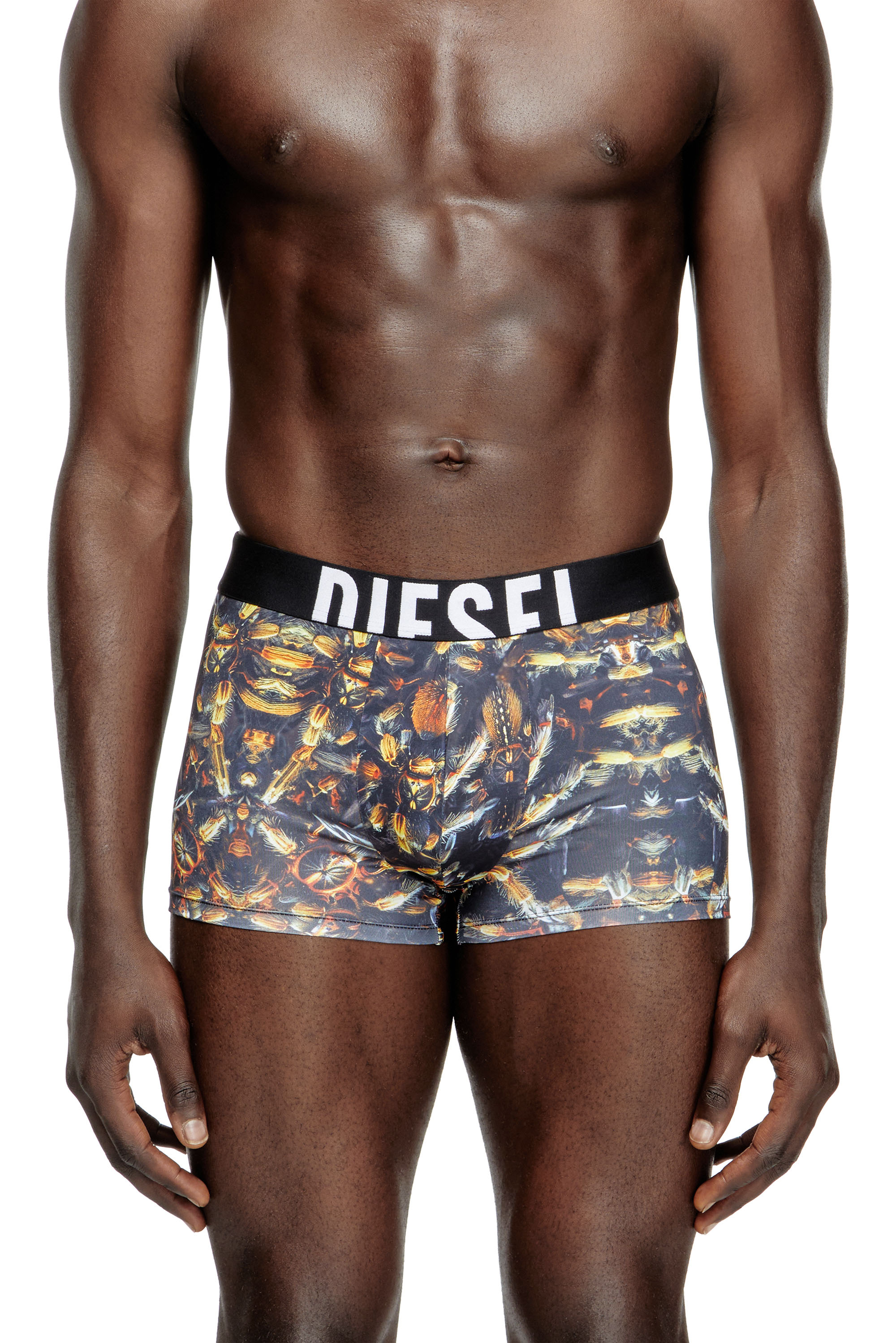 Diesel - DAMIEN-D-POP-40, Herren Retropants mit Pop-Print in Schwarz - 2