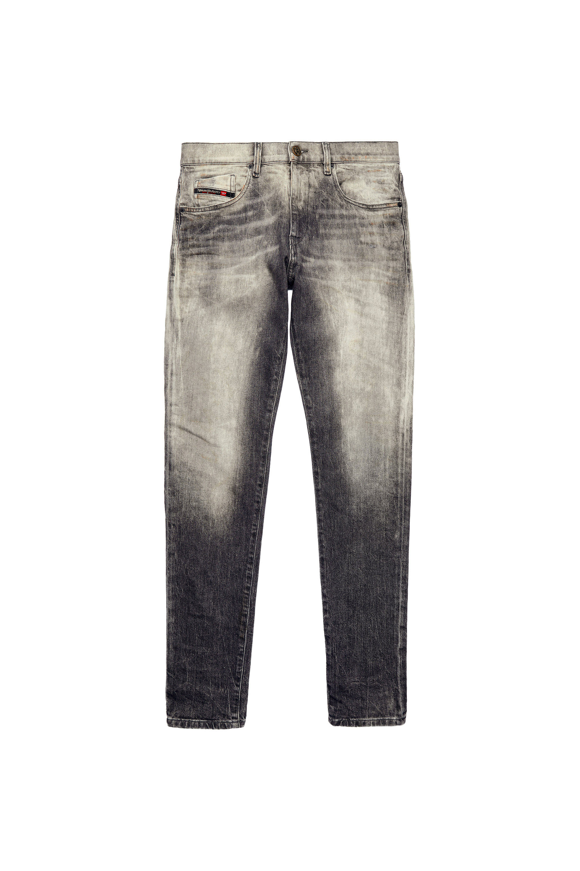 D-Strukt 09A83, Schwarz/Dunkelgrau - Jeans