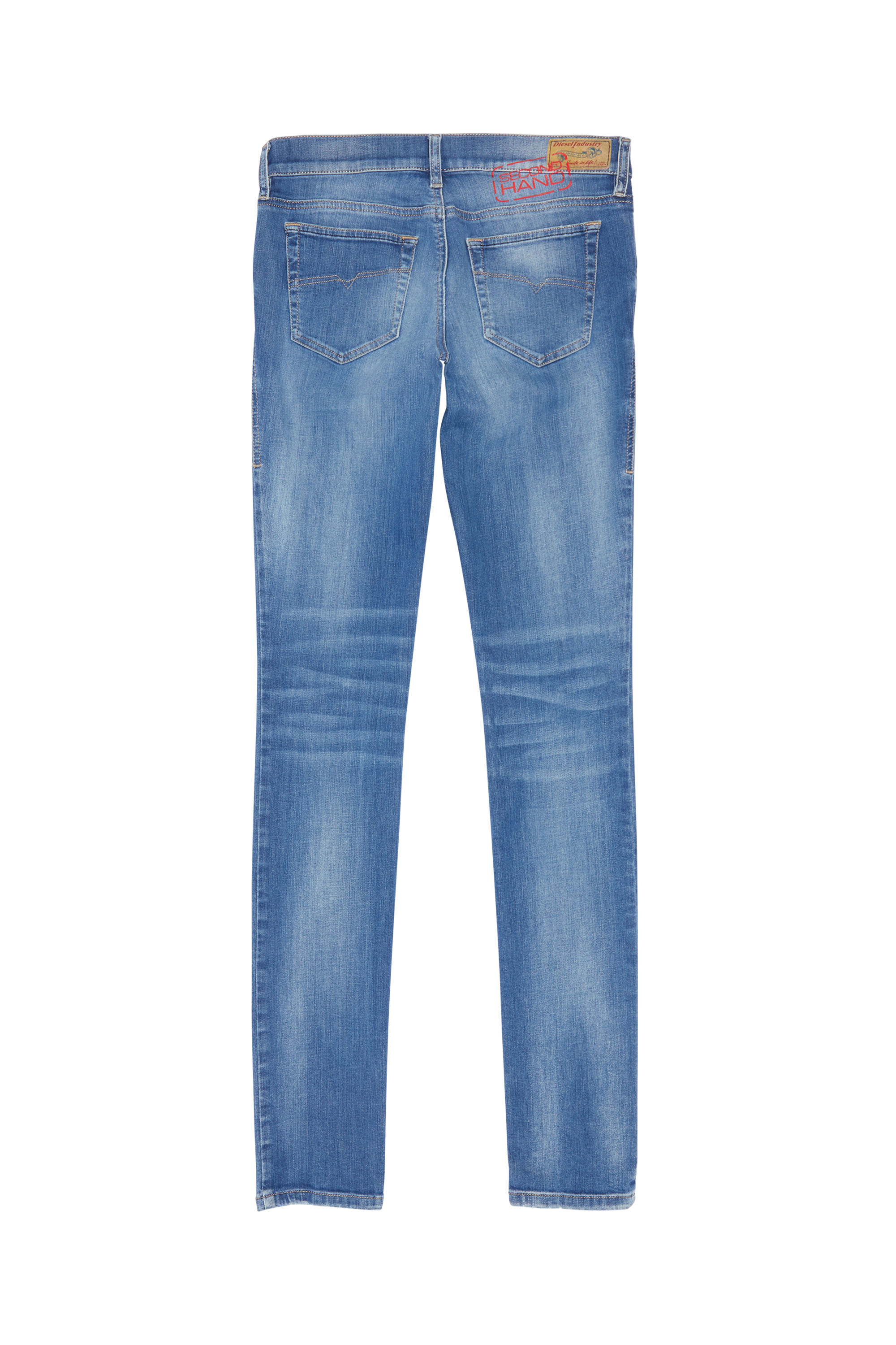 Diesel - MATIC, Damen Diesel Damen - Jeans Dunkelblau in Mittelblau - 2
