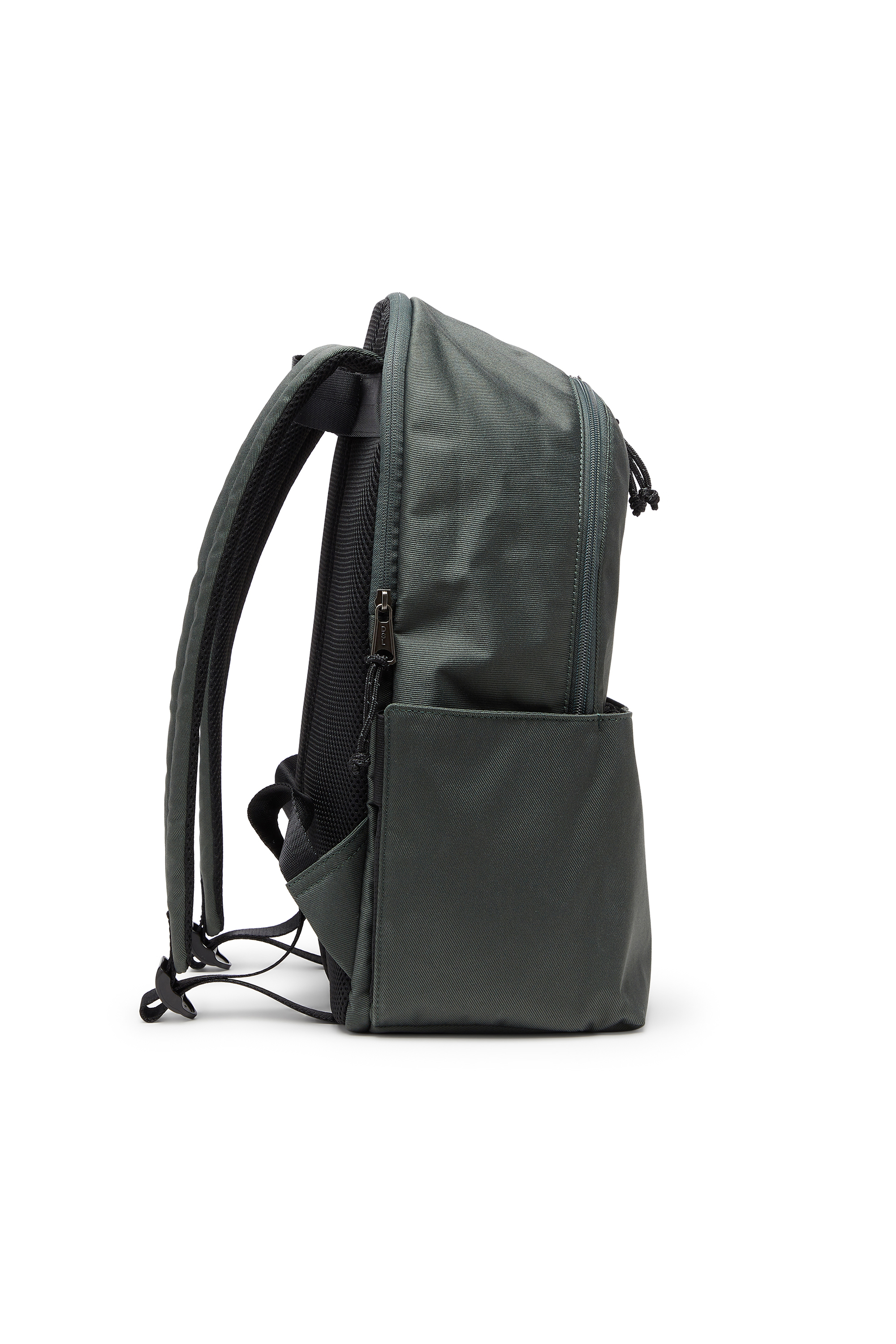 Diesel - D-PACK BACKPACK X, Unisex D-Pack - Nylon-Rucksack mit Emblem-Logo in Dunkelgr&uuml;n - 4