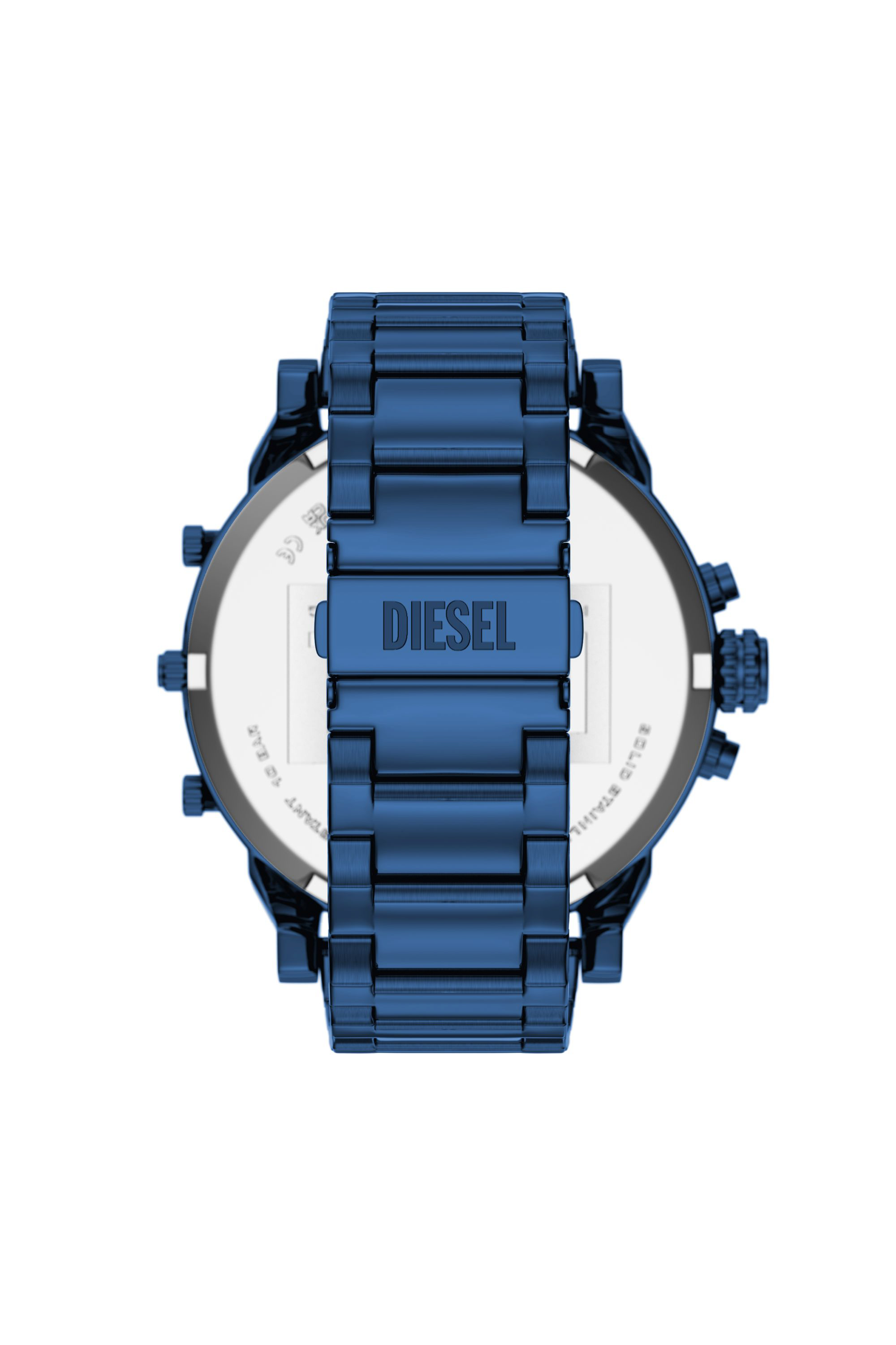 Diesel - DZ7496 WATCH, Herren Mr. Daddy 2.0 Uhr aus blauem Edelstahl in Blau - 2