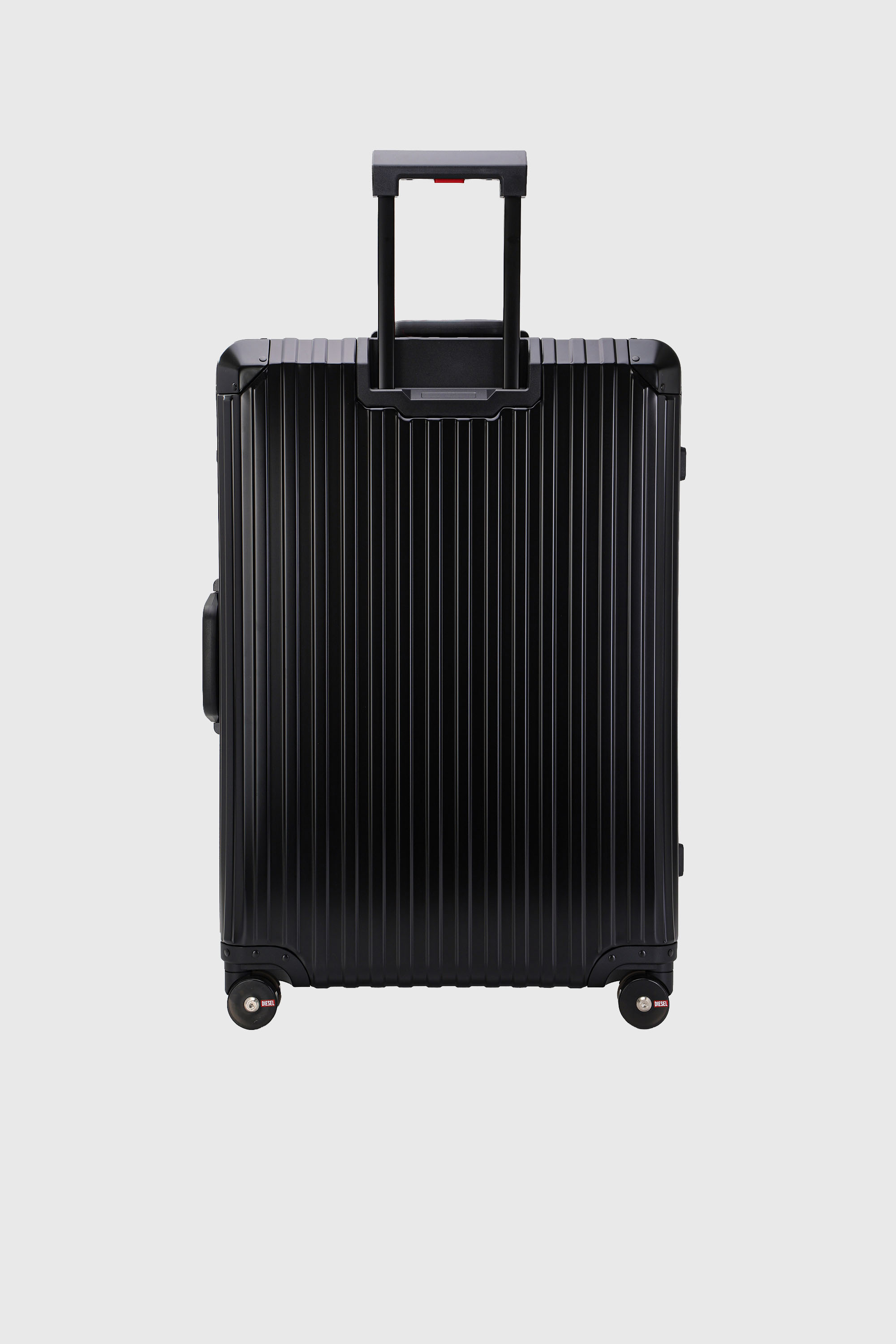 Diesel - DIESEL ALUMINUM TROLLEY- DSL002, Unisex Koffer aus Aluminium Gr&ouml;&szlig;e L in Schwarz - 2