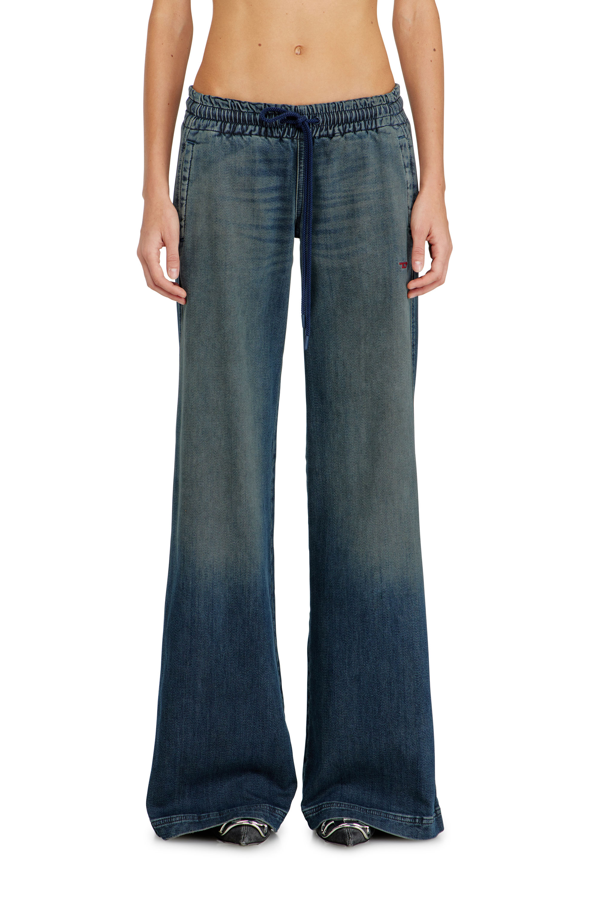 Diesel - Damen Relaxed 2078 D-Ainty Joggjeans&reg; 09N62, Dunkelblau - 1