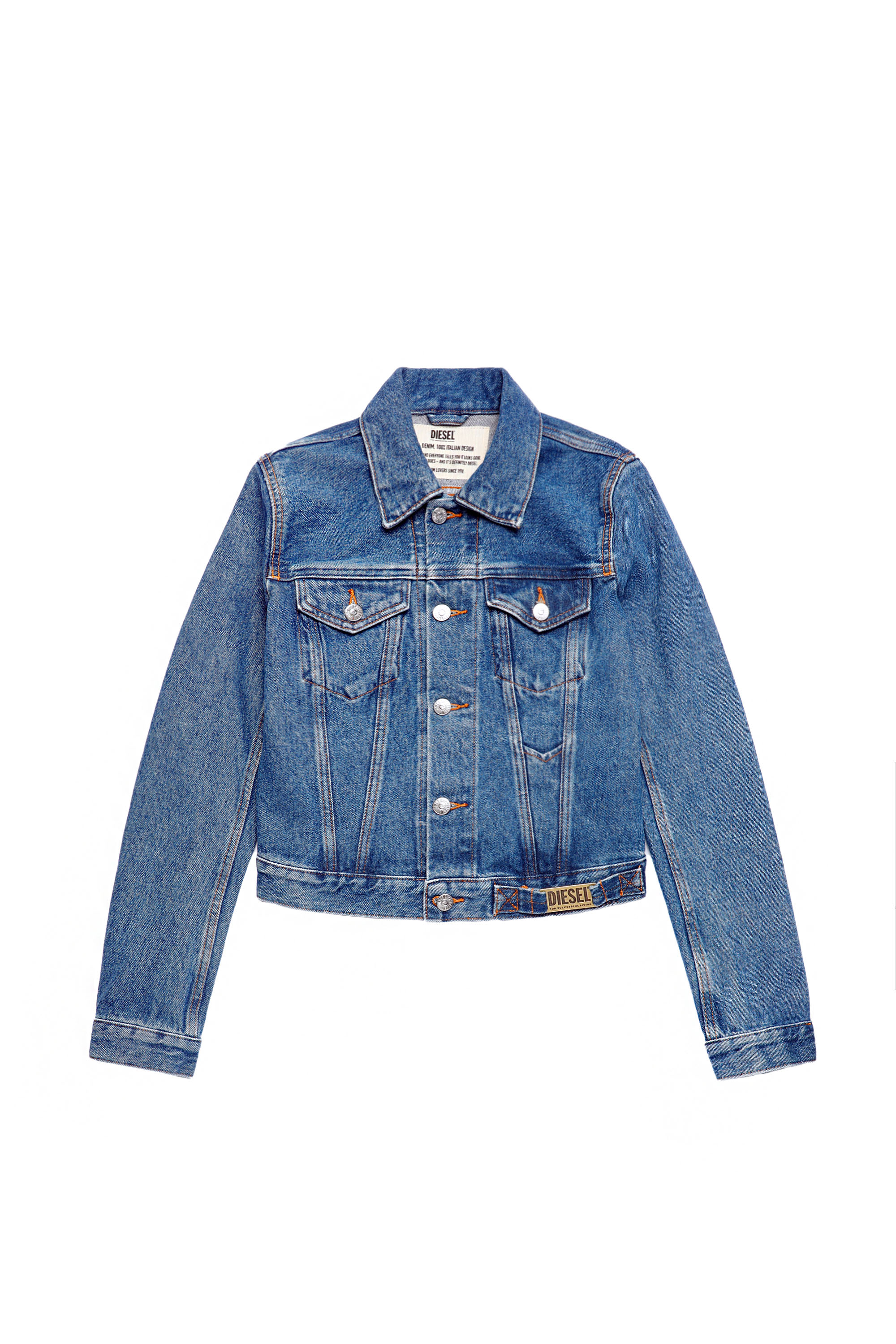 DE-LIMMY, Mittelblau - Denim jacken