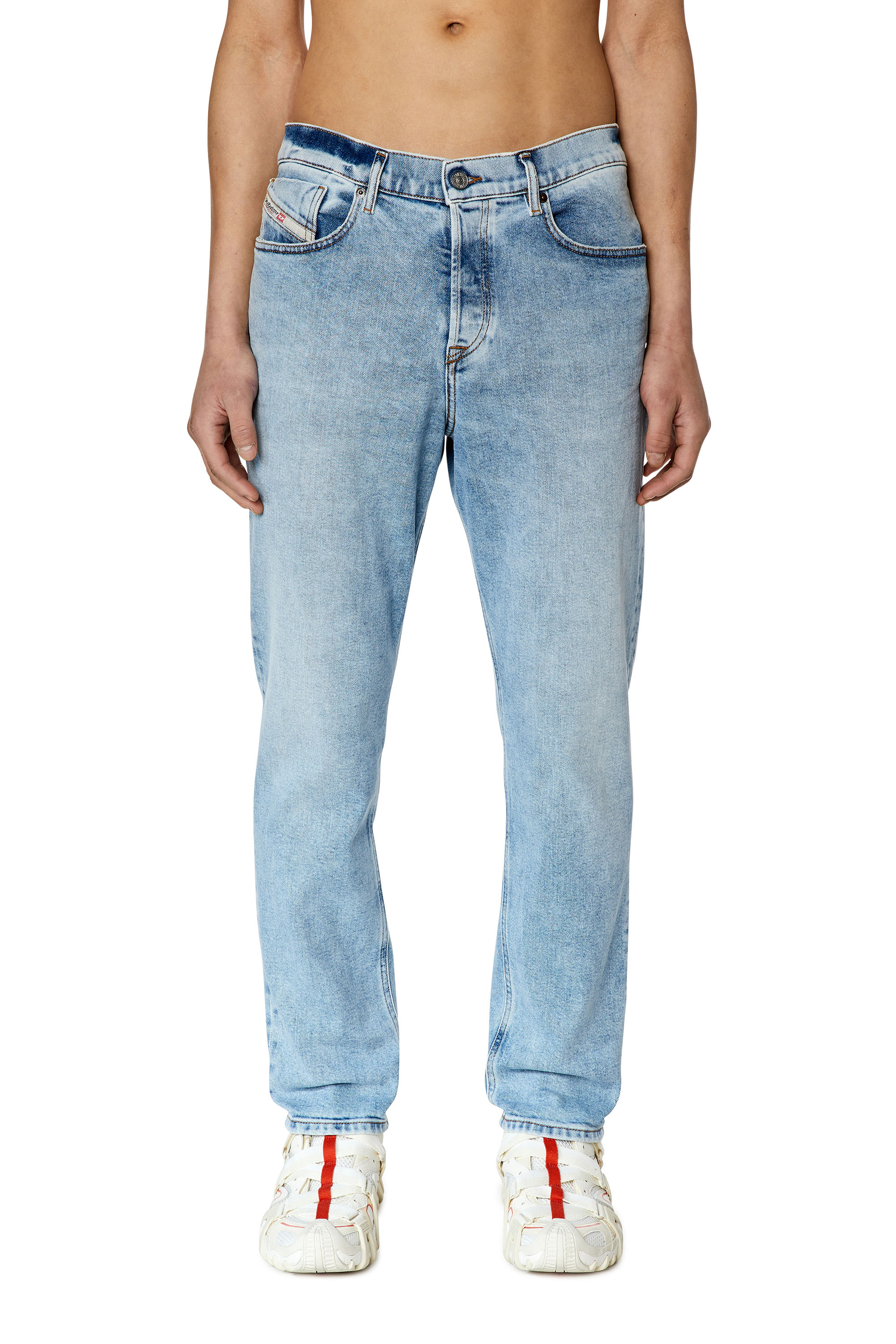 Diesel - 2005 D-Fining 09E81 Tapered Jeans, Hellblau - Image 1