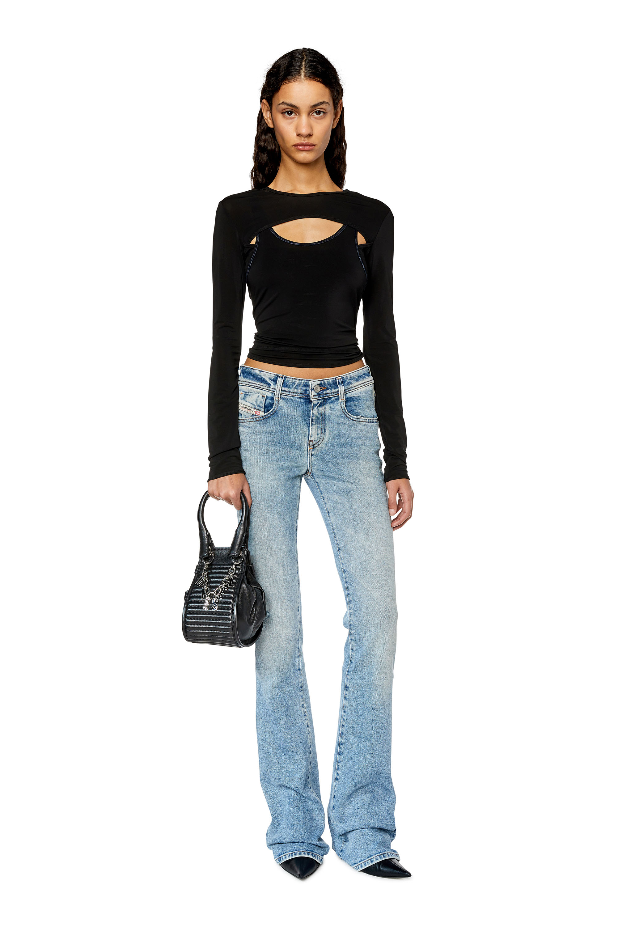 Diesel - T-OLAY, Schwarz - Image 4
