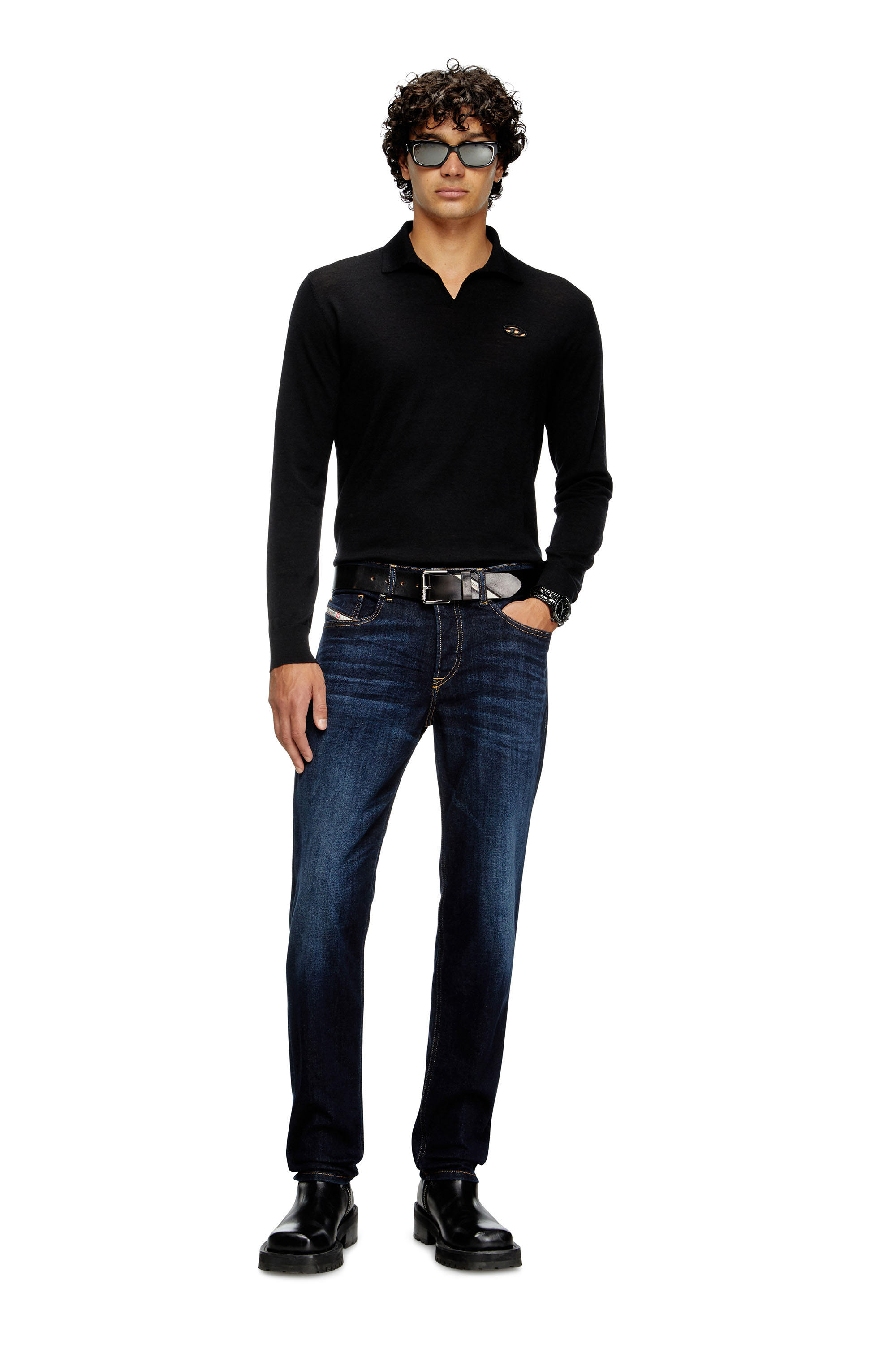 Diesel - Herren Regular Jeans 2023 D-Finitive 009ZS, Dunkelblau - 1
