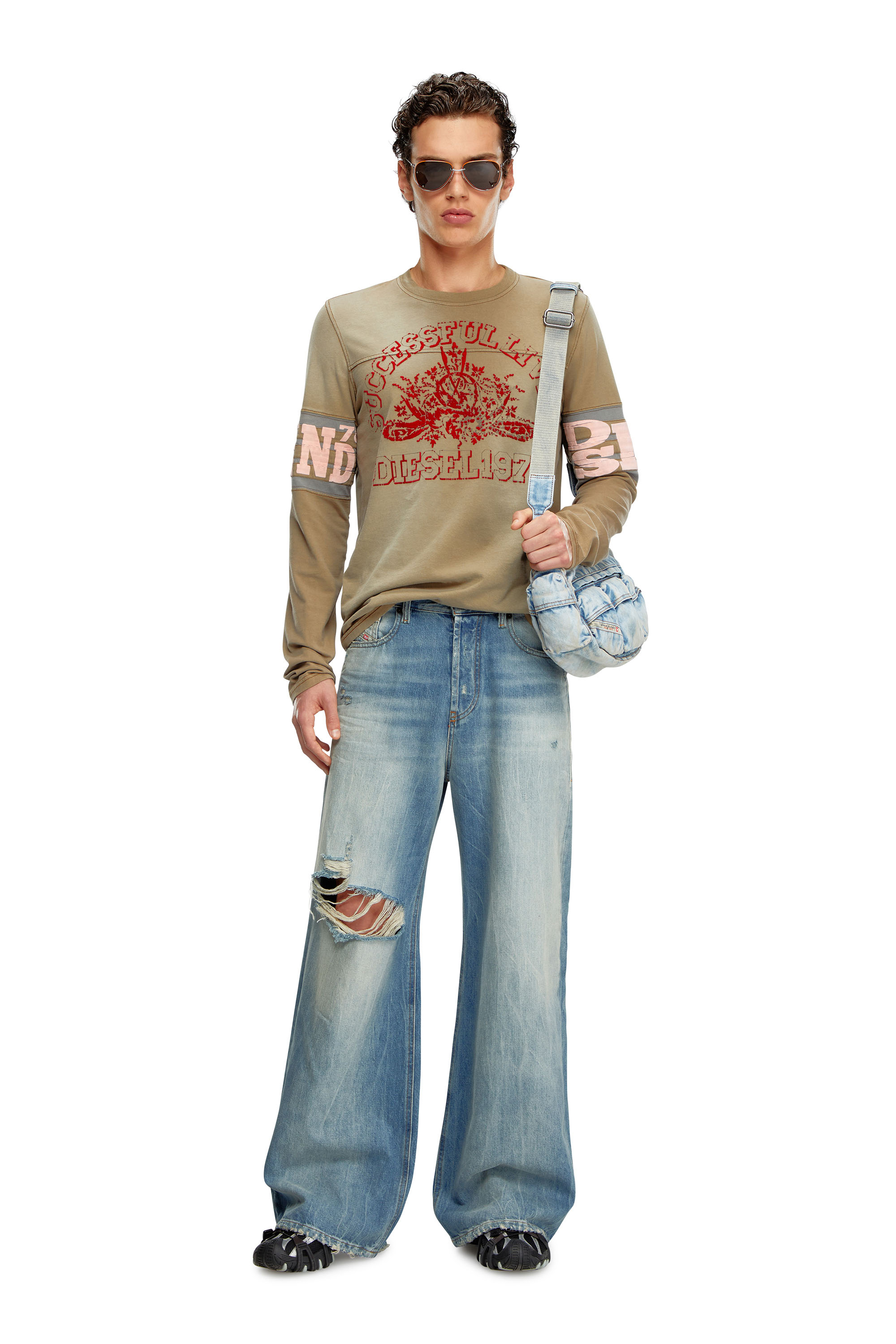 Diesel - Damen Relaxed Jeans 1996 D-Sire 09H58, Hellblau - 7