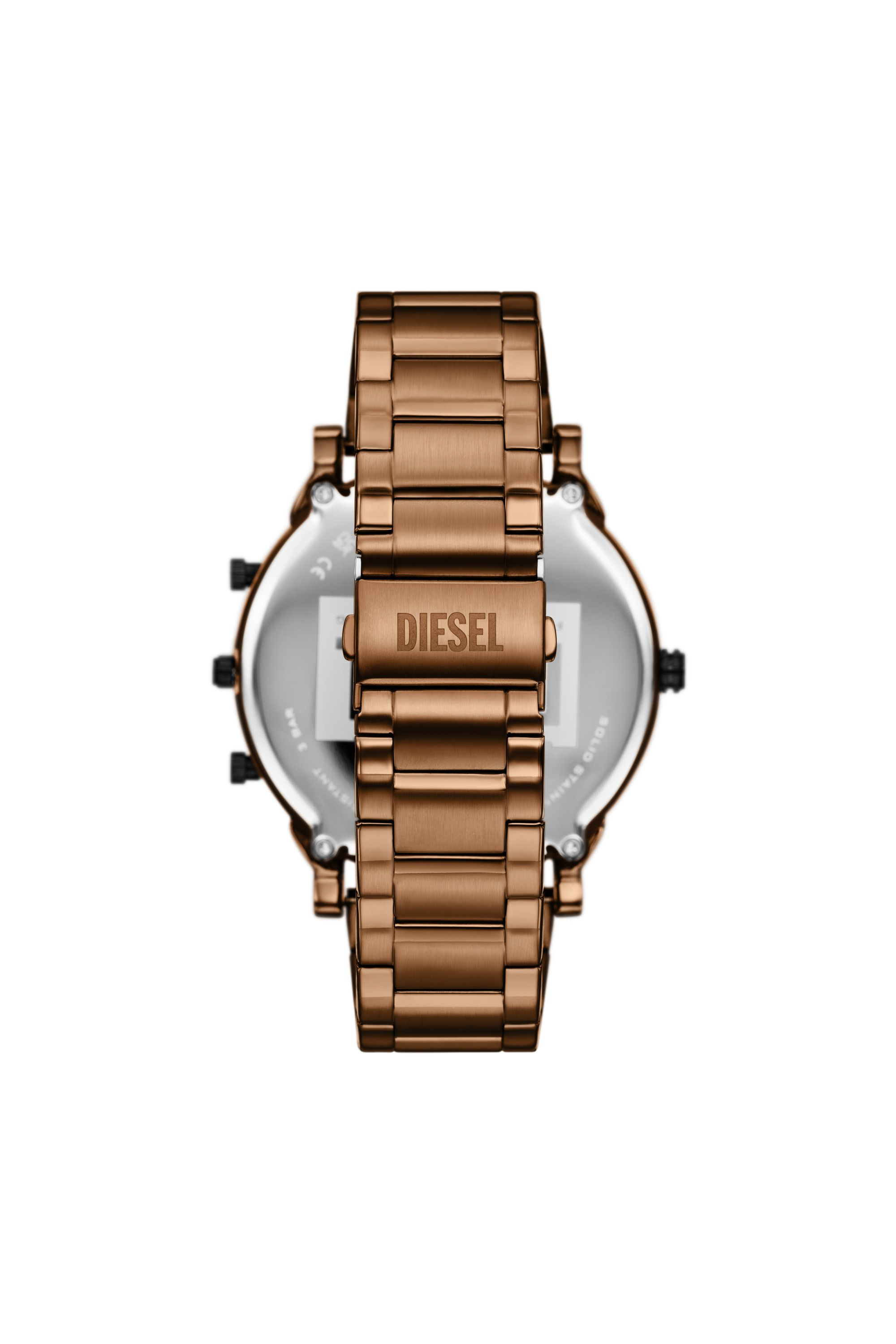 Diesel - DZ7493 WATCH, Herren Mr. Daddy Slim Brown Edelstahl-Uhr in Bronze - 2