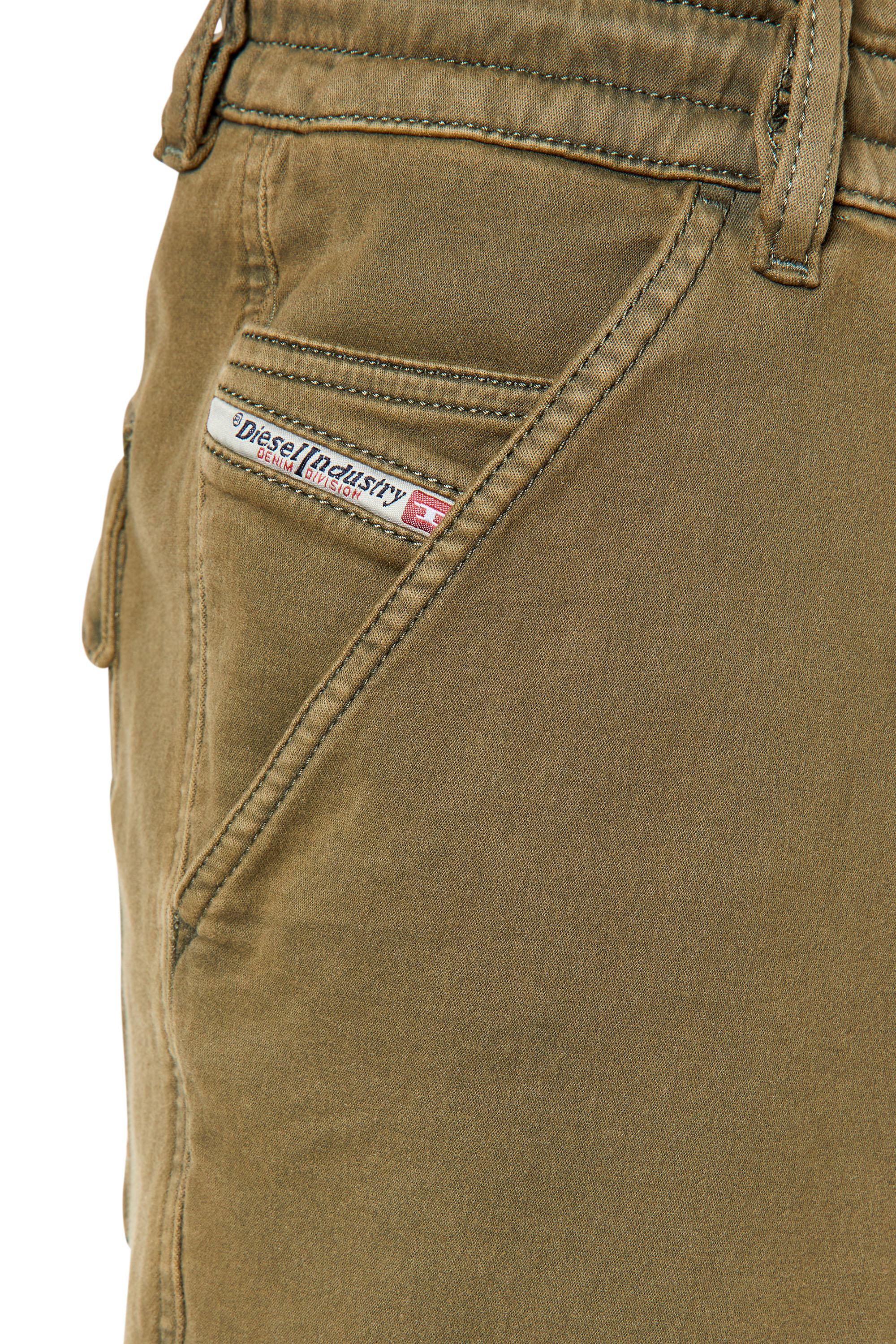 Diesel - Tapered Krooley JoggJeans® 068DY, Armeegrün - Image 3
