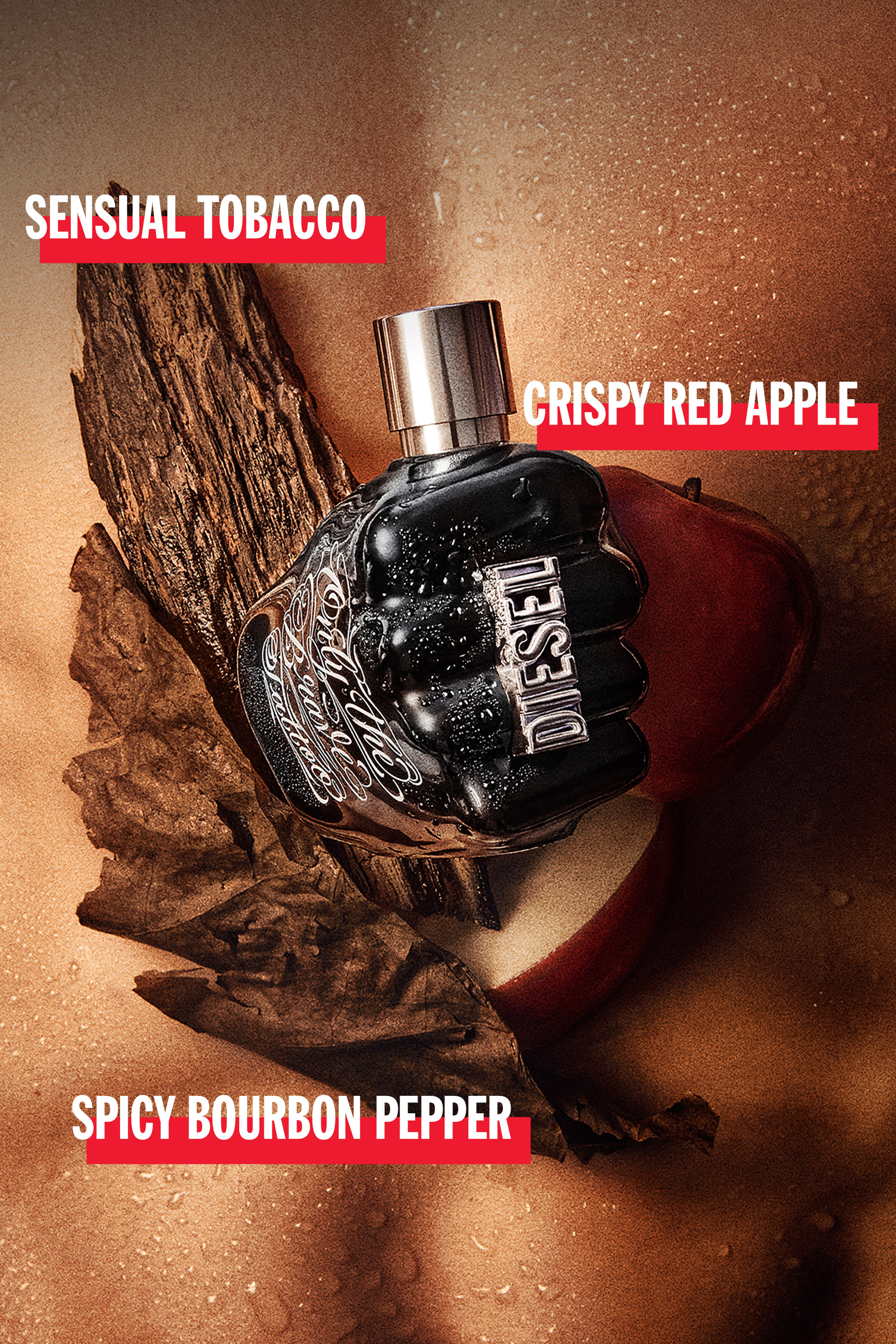 Diesel - ONLY THE BRAVE TATTOO 50 ML, Herren Only The Brave Tattoo 50ml, Eau de Toilette in Schwarz - 4