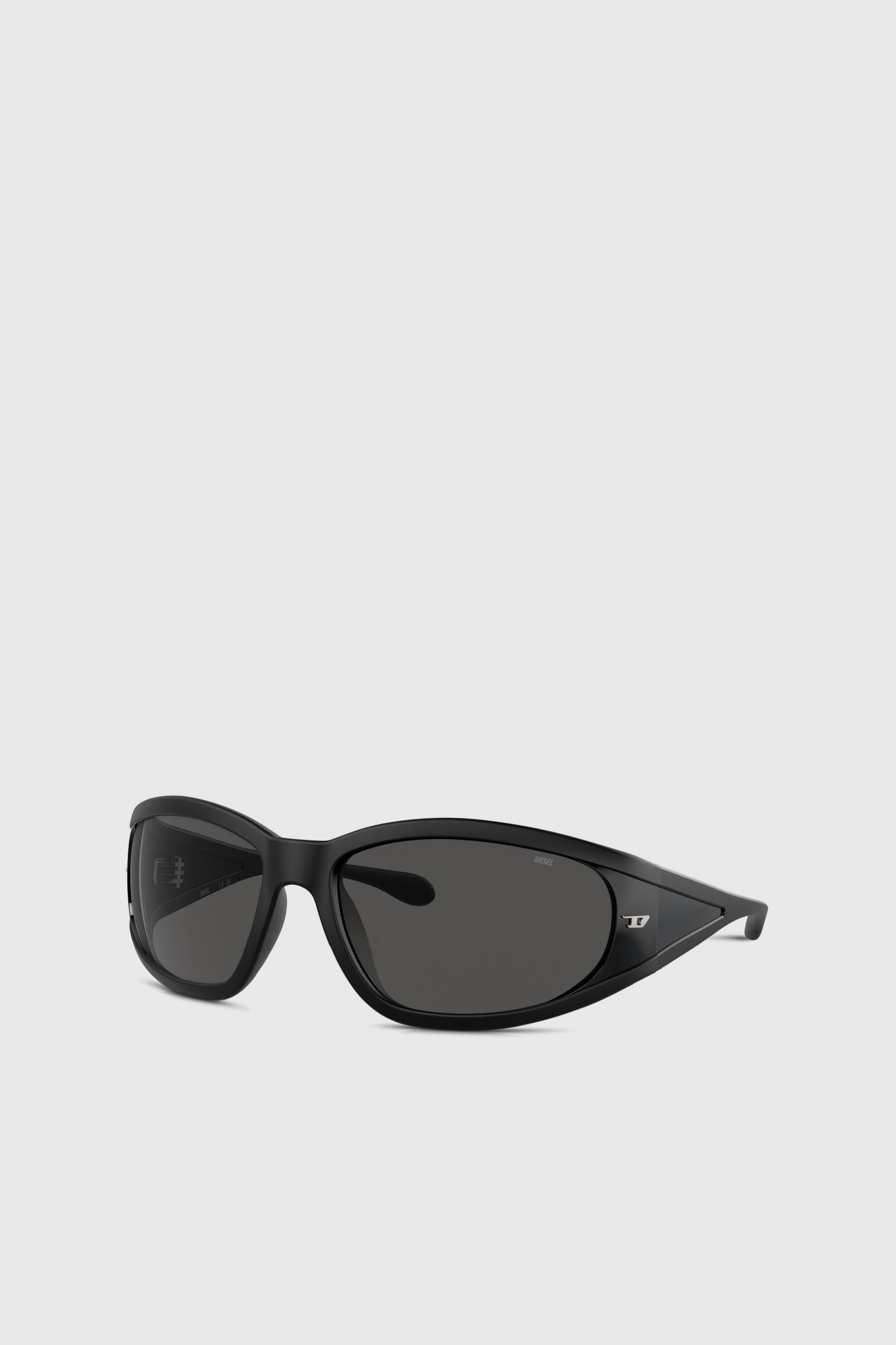 Diesel - 0DL3002, Unisex Sonnenbrille aus acetat mit rechteckigen gl&auml;sern in Schwarz - 5