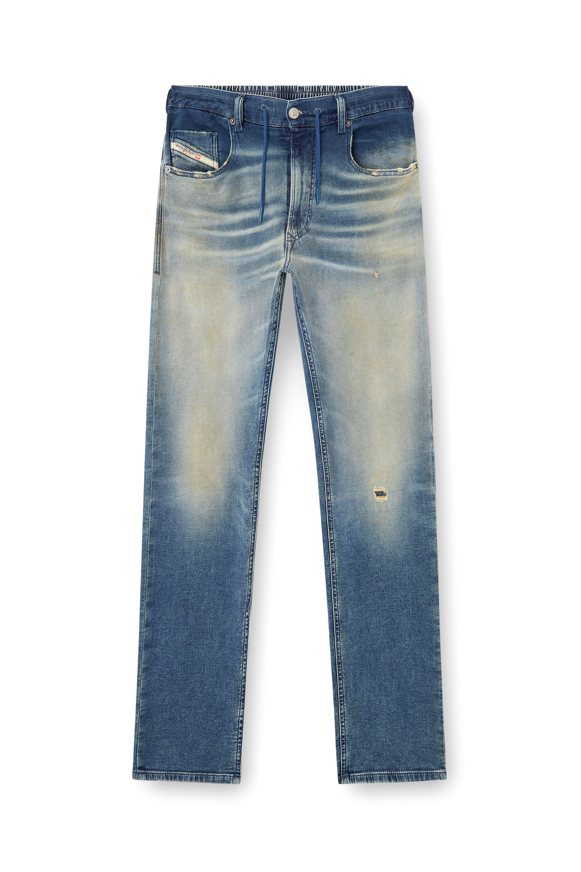 Diesel - Herren Regular 2030 D-Krooley Joggjeans® 068PQ, Mittelblau - 5