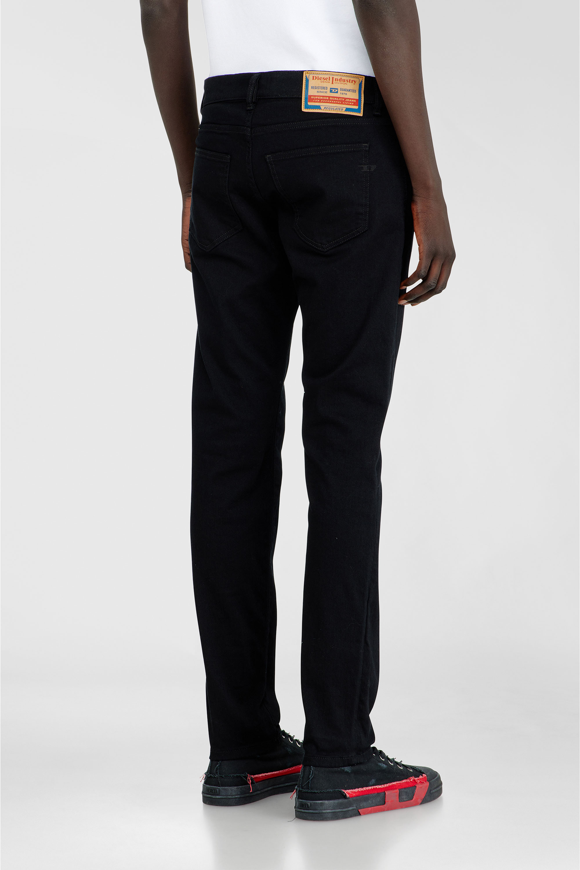 Diesel - Herren Slim Jeans 2019 D-Strukt 069YP, Schwarz/Dunkelgrau - 5