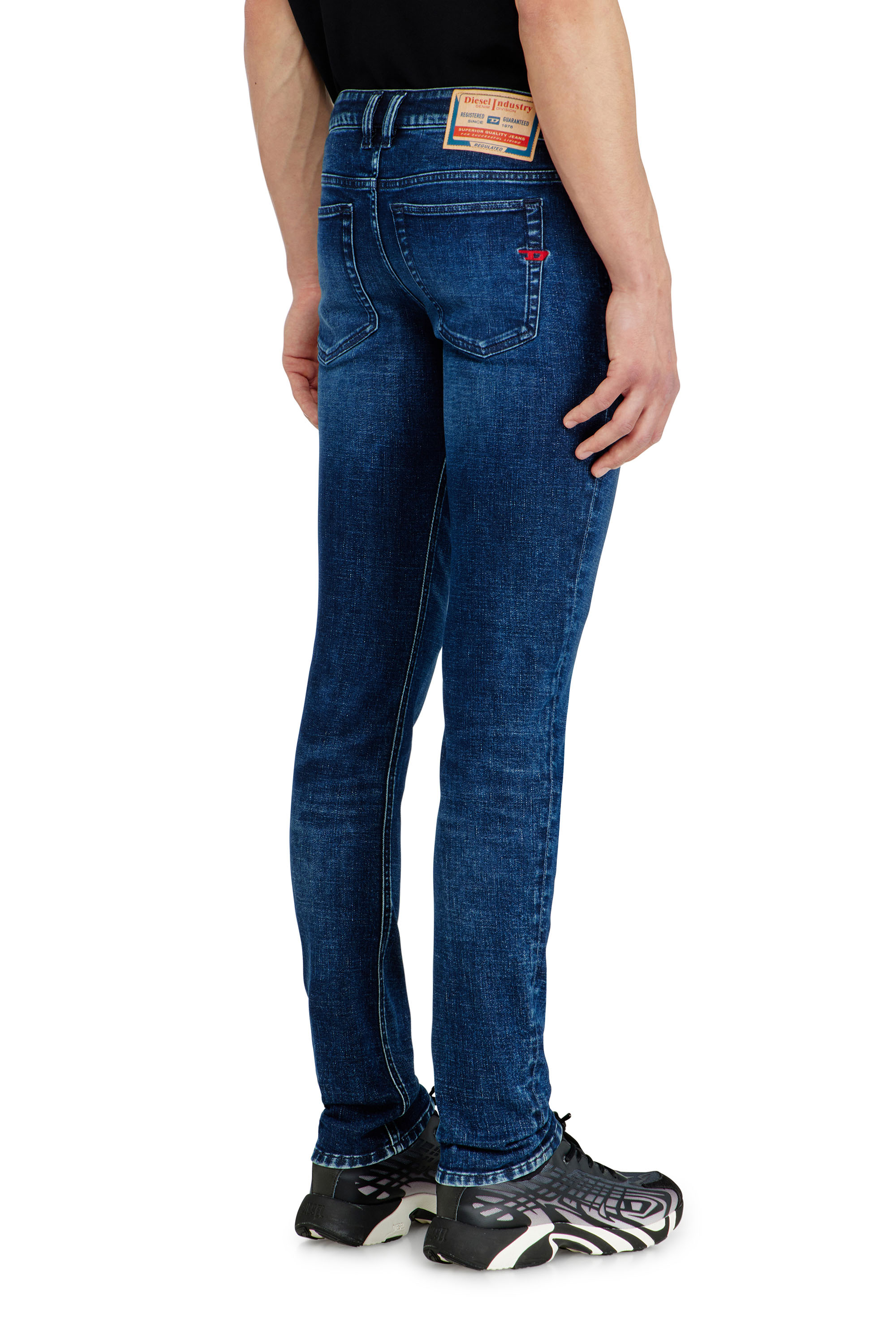 Diesel - Herren Skinny Jeans 1979 Sleenker 0KBBD, Dunkelblau - 5