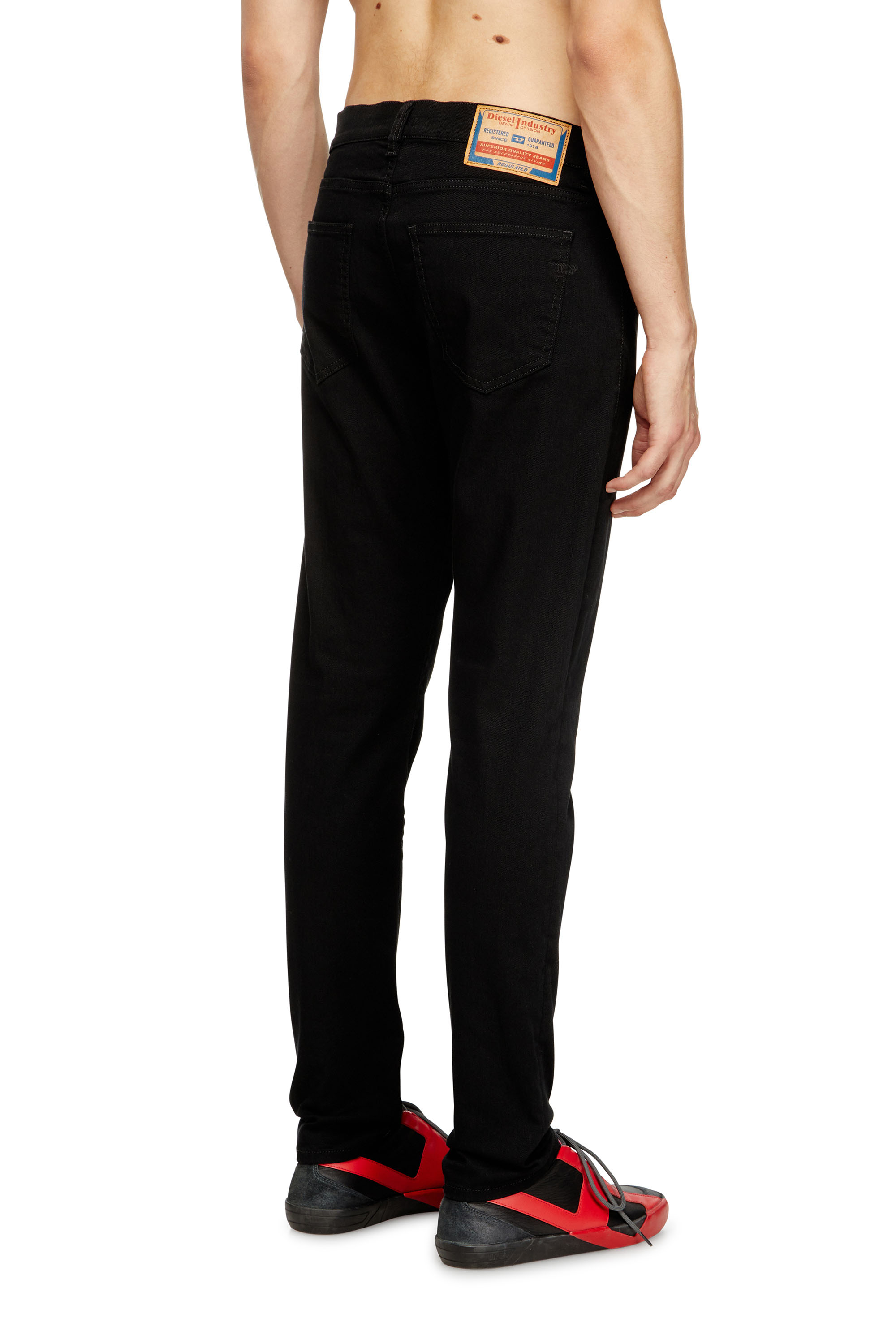 Slim Jeans 2019 D-Strukt 069YP, Schwarz/Dunkelgrau Diesel - Herren Slim Jeans 2019 D-Strukt 069YP, Schwarz/Dunkelgrau - 4