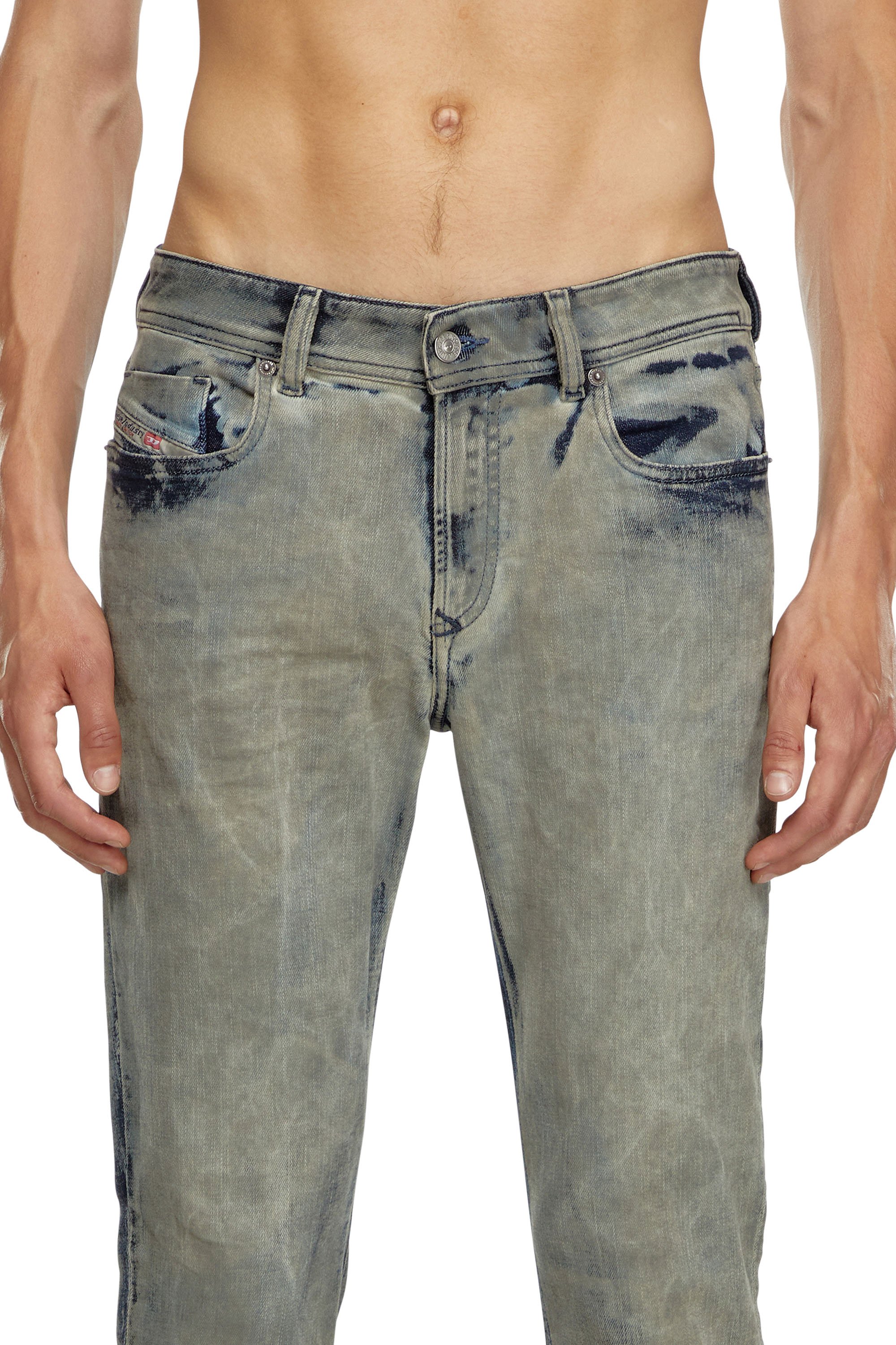 Diesel - Herren Skinny Jeans 1979 Sleenker 068ND, Dunkelblau - 5