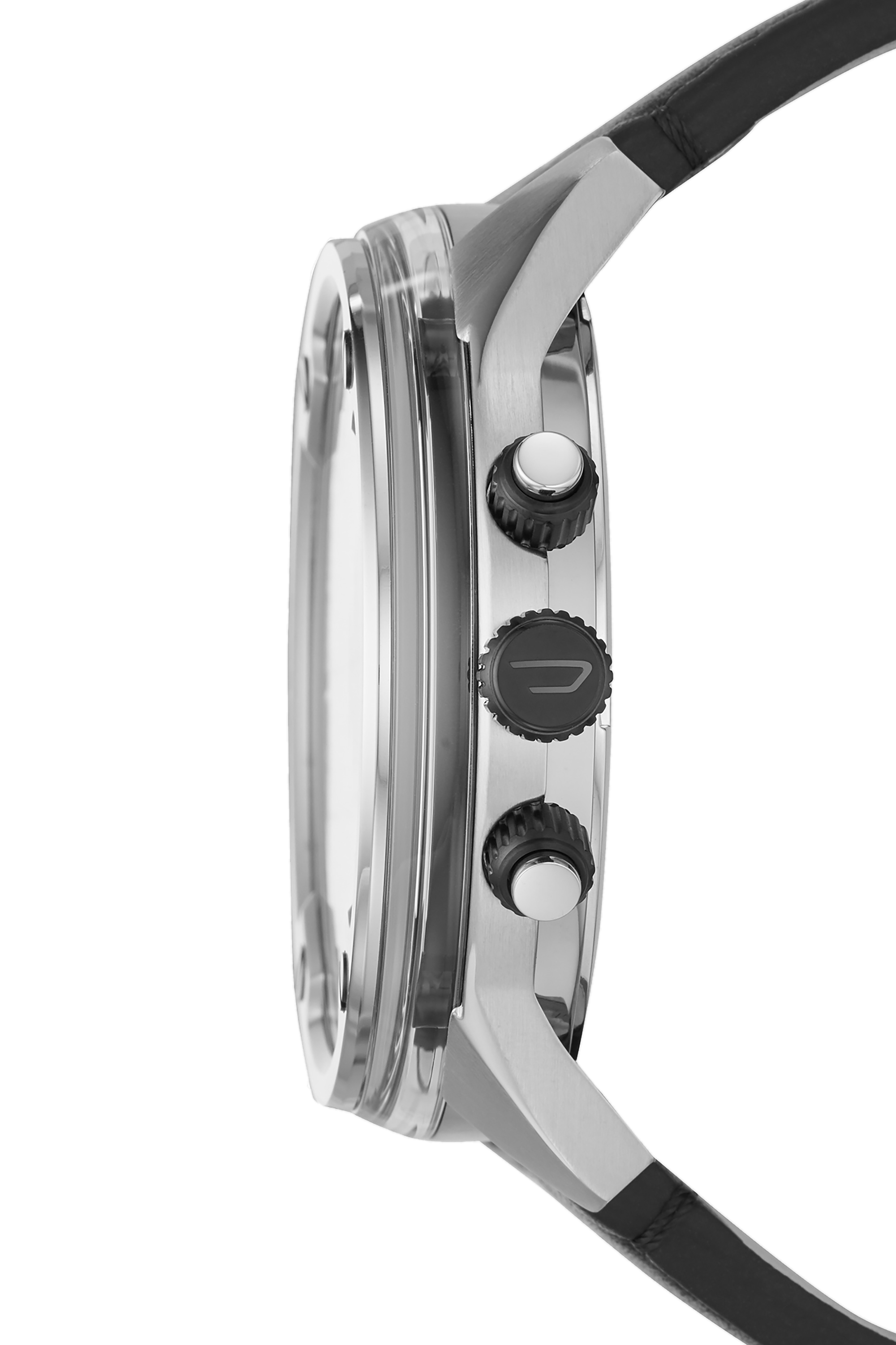 Diesel - DZ7415, Herren Boltdown Armbanduhr mit Lederarmband und Chronograph-Anzeige in Schwarz - 2