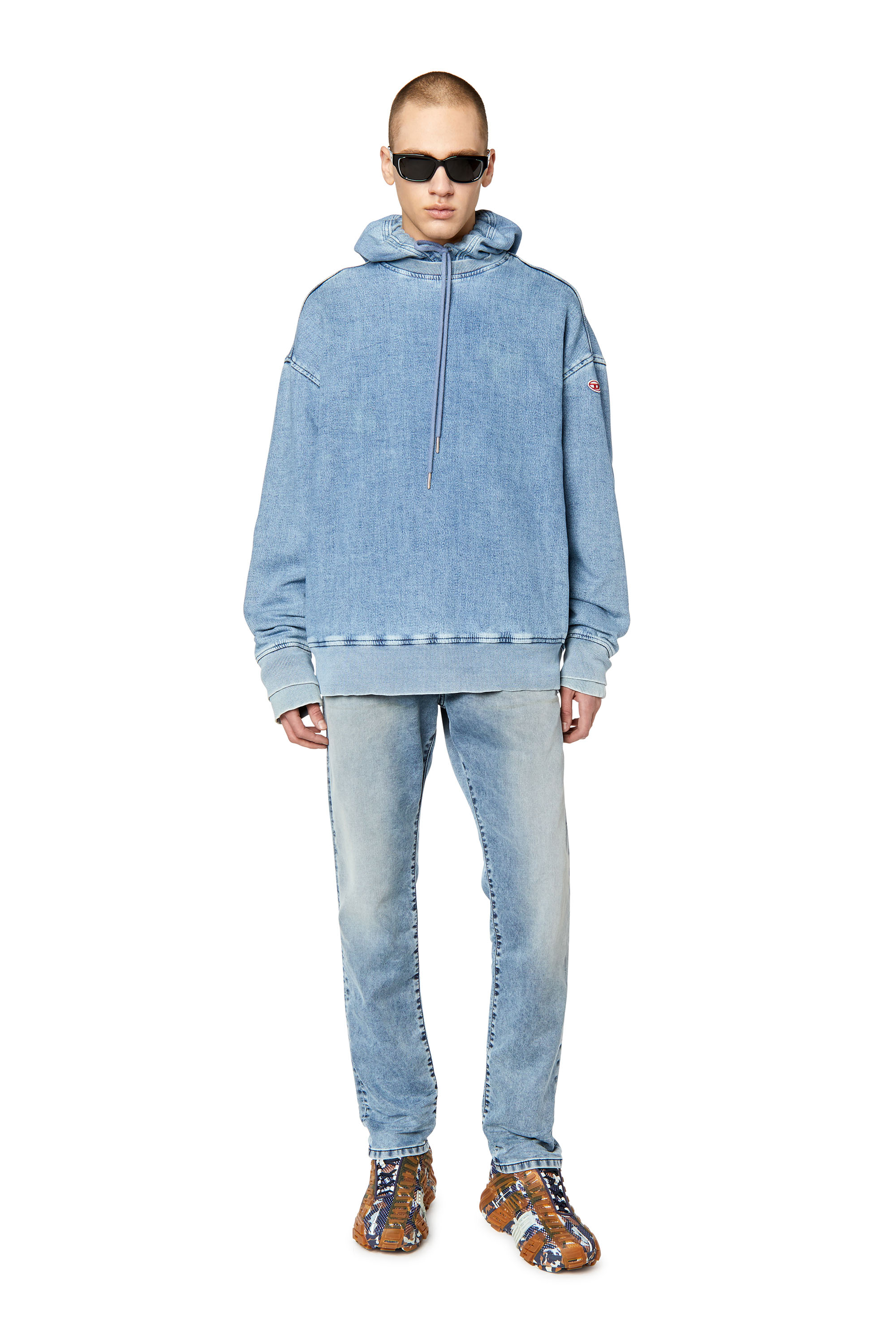 Diesel - Krooley JoggJeans® 068DU Tapered, Hellblau - Image 4