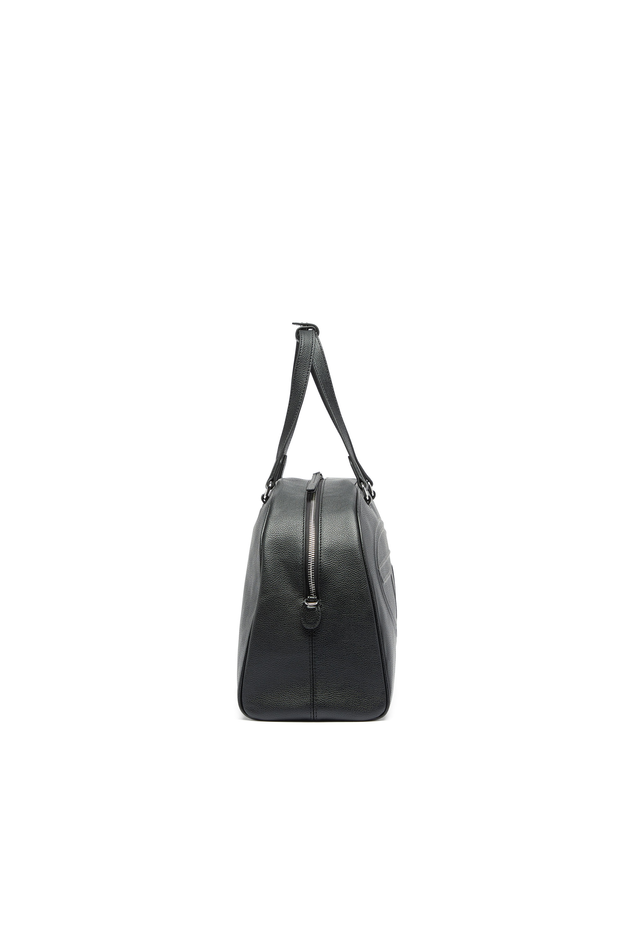 Diesel - 1DR DOME DUFFLE, Unisex 1DR Dome - Ledertasche mit Oval D Logo in Schwarz - 4