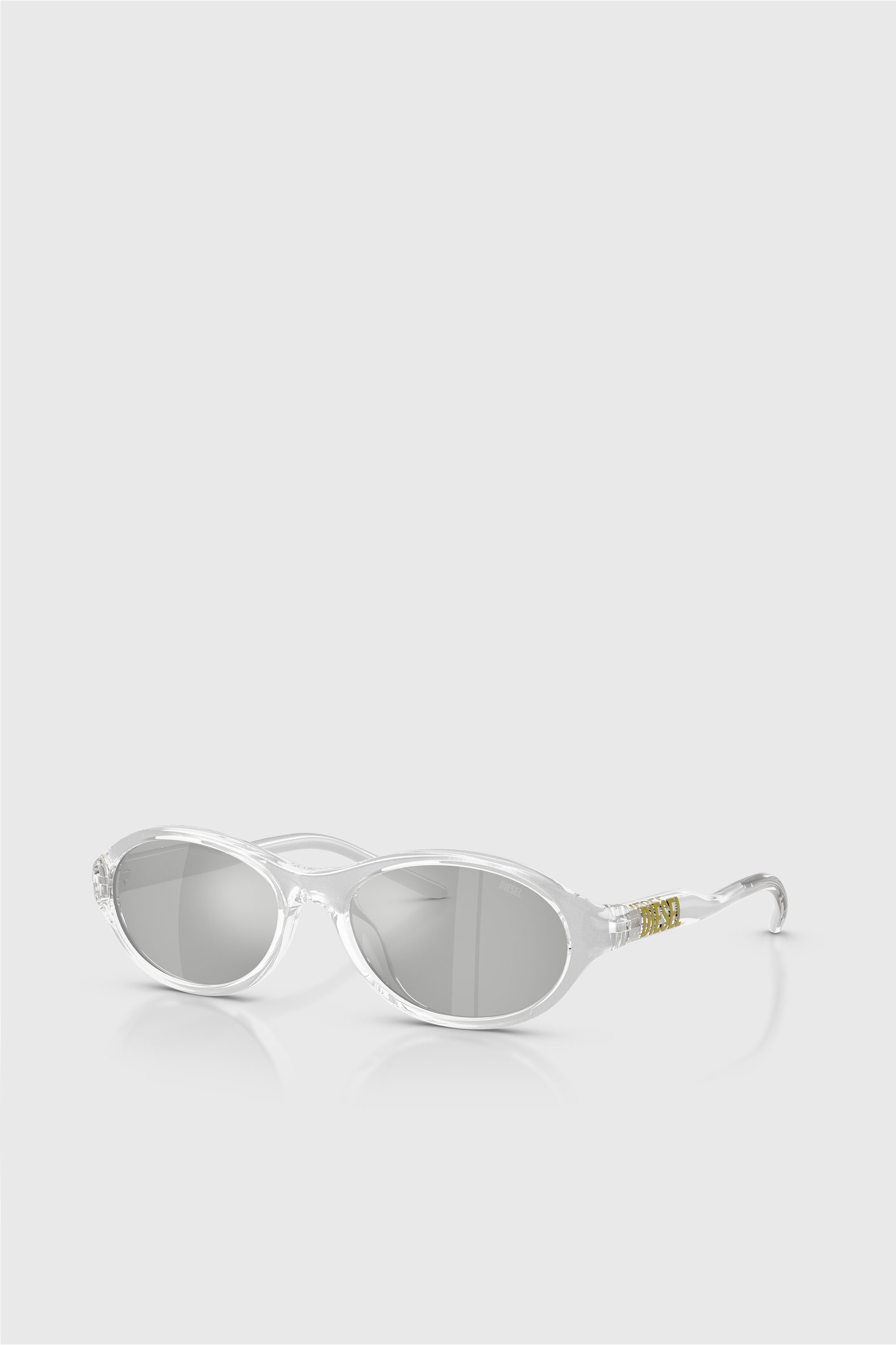 Diesel - 0DL3024U, Unisex Ovale Sonnenbrille in Silber - 2